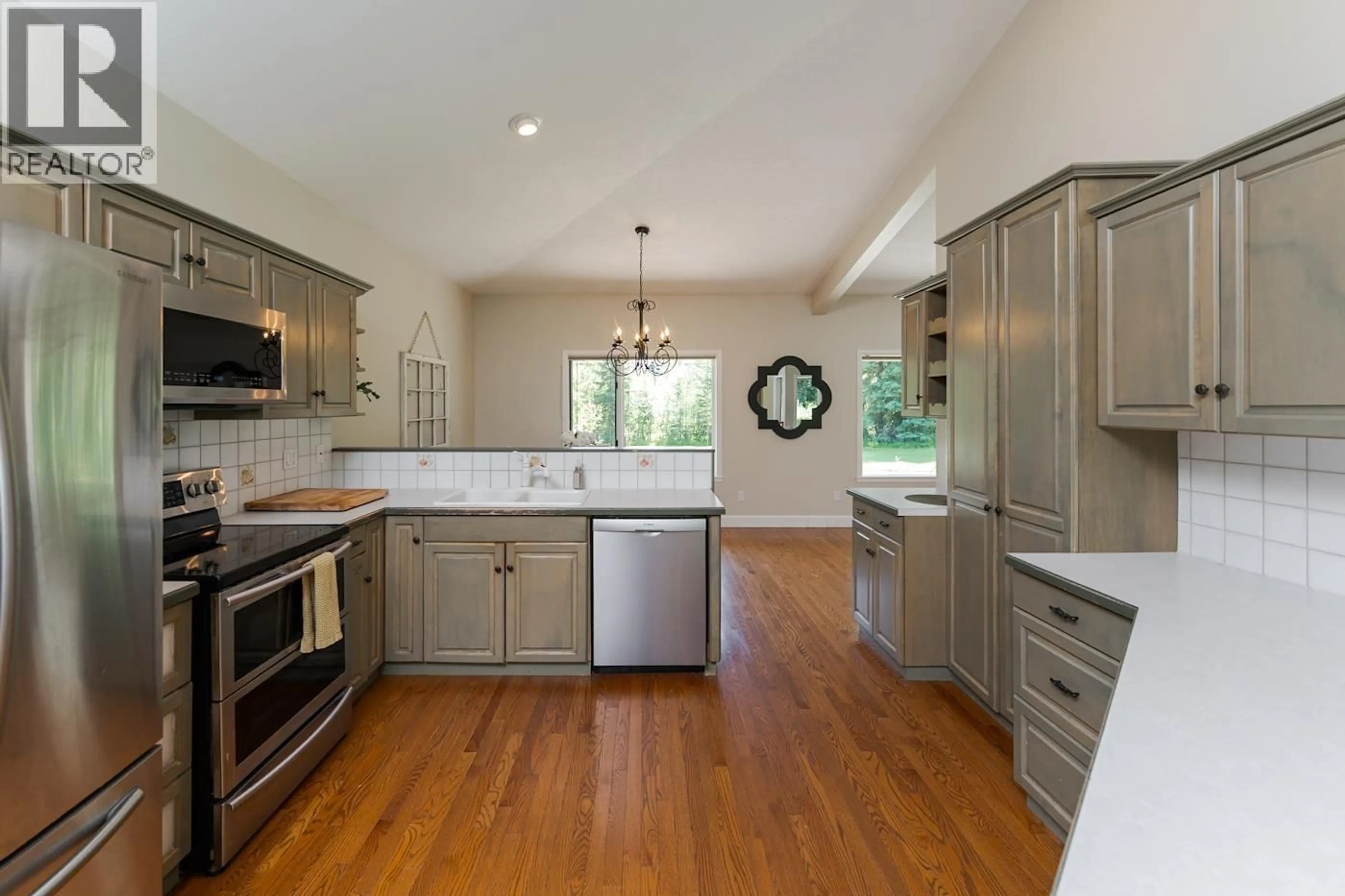 Open concept kitchen, unknown for 4510 FERGUSON LAKE ROAD, Prince George British Columbia V2K5Y5