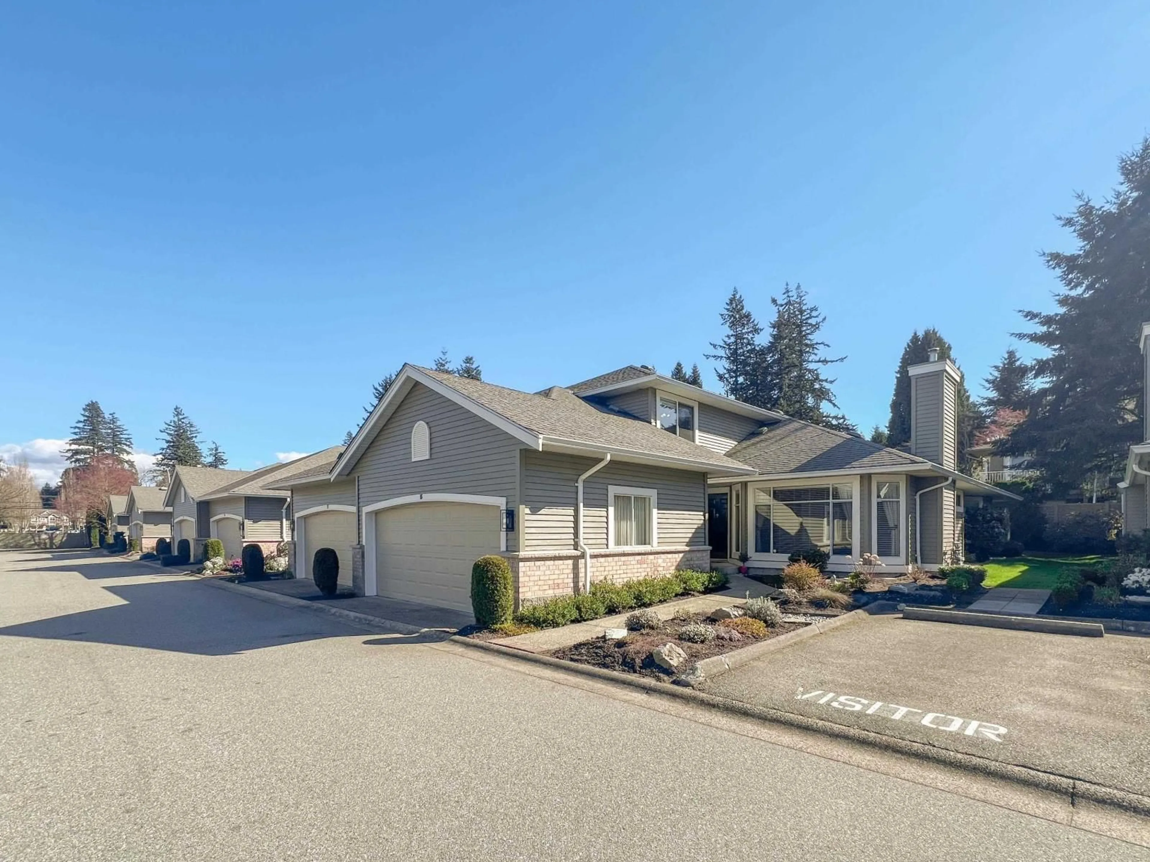 A pic from outside/outdoor area/front of a property/back of a property/a pic from drone, street for 16 - 2672 151 STREET, Surrey British Columbia V4P1A1