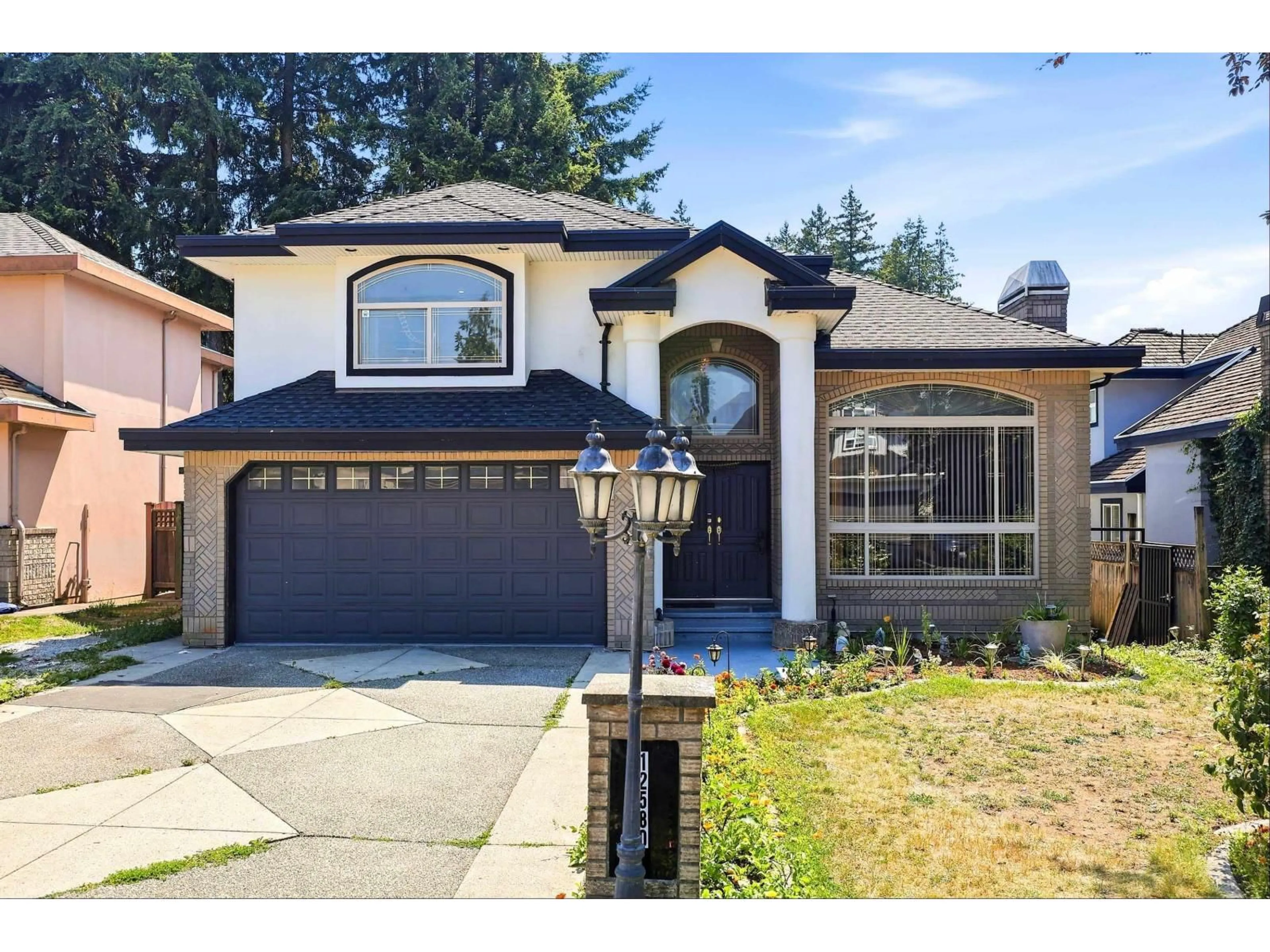Home with vinyl exterior material, street for 12580 60A AVENUE, Surrey British Columbia V3X3L7
