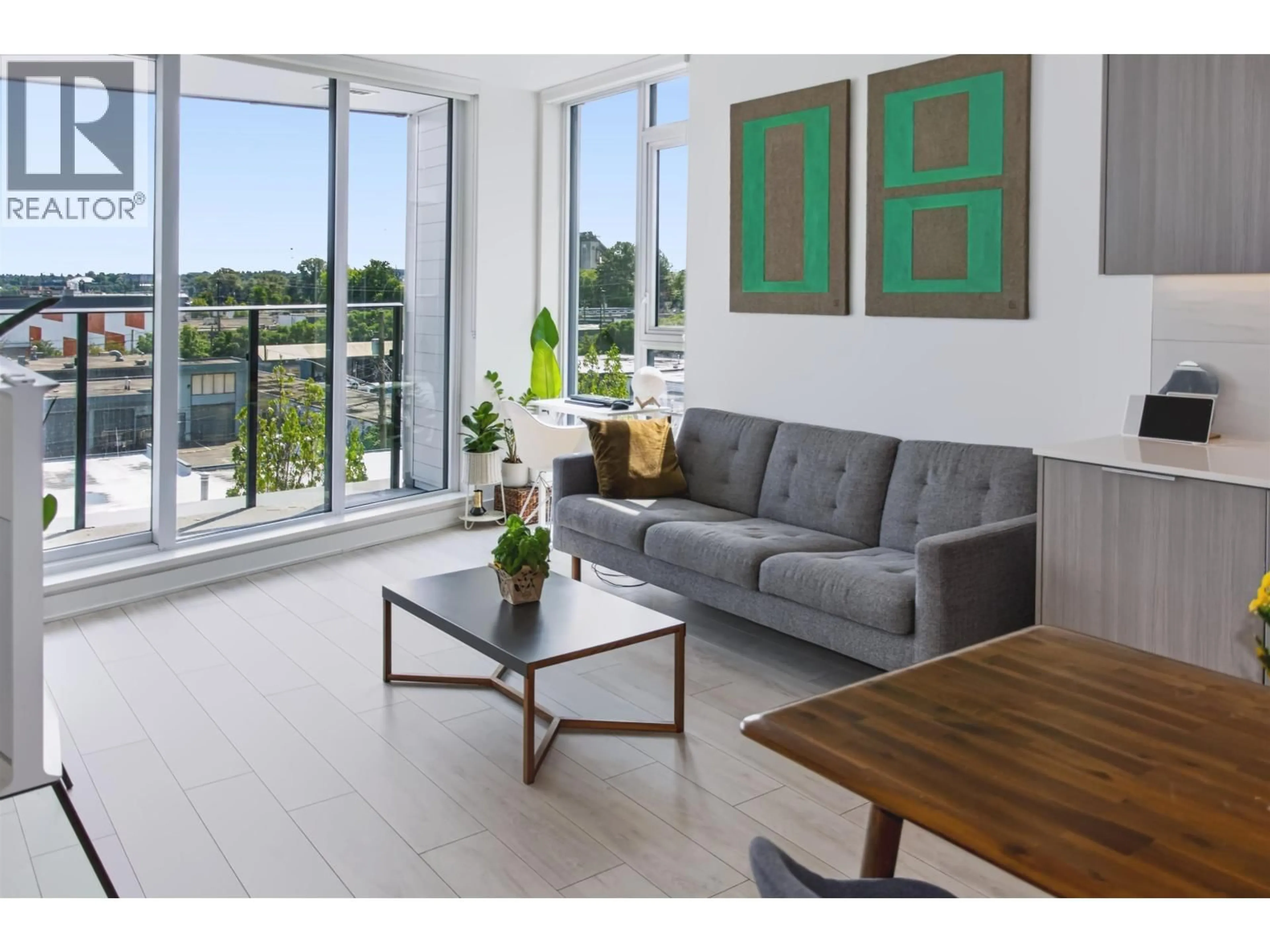 Living room with furniture, unknown for 405 - 1401 HUNTER STREET, North Vancouver British Columbia V7J0E2