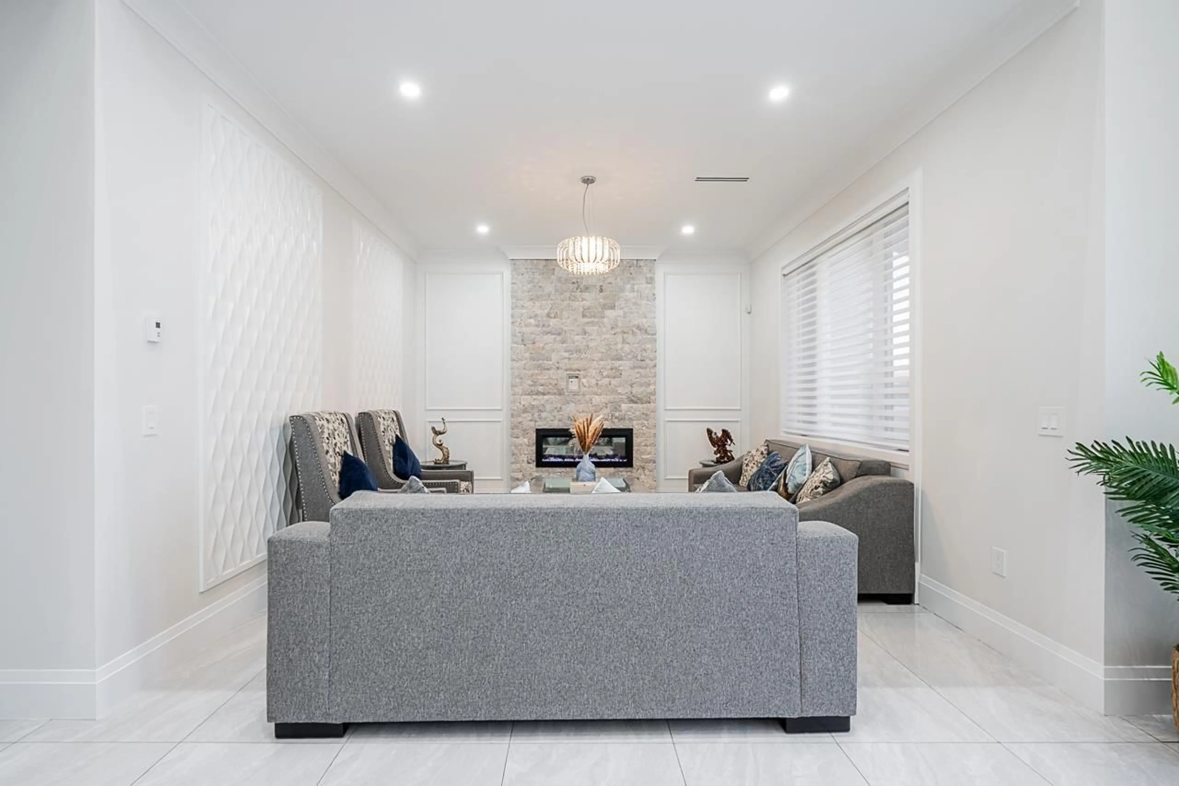 Living room with furniture, ceramic/tile floor for 23842 OLD YALE ROAD, Langley British Columbia V2Z2K4
