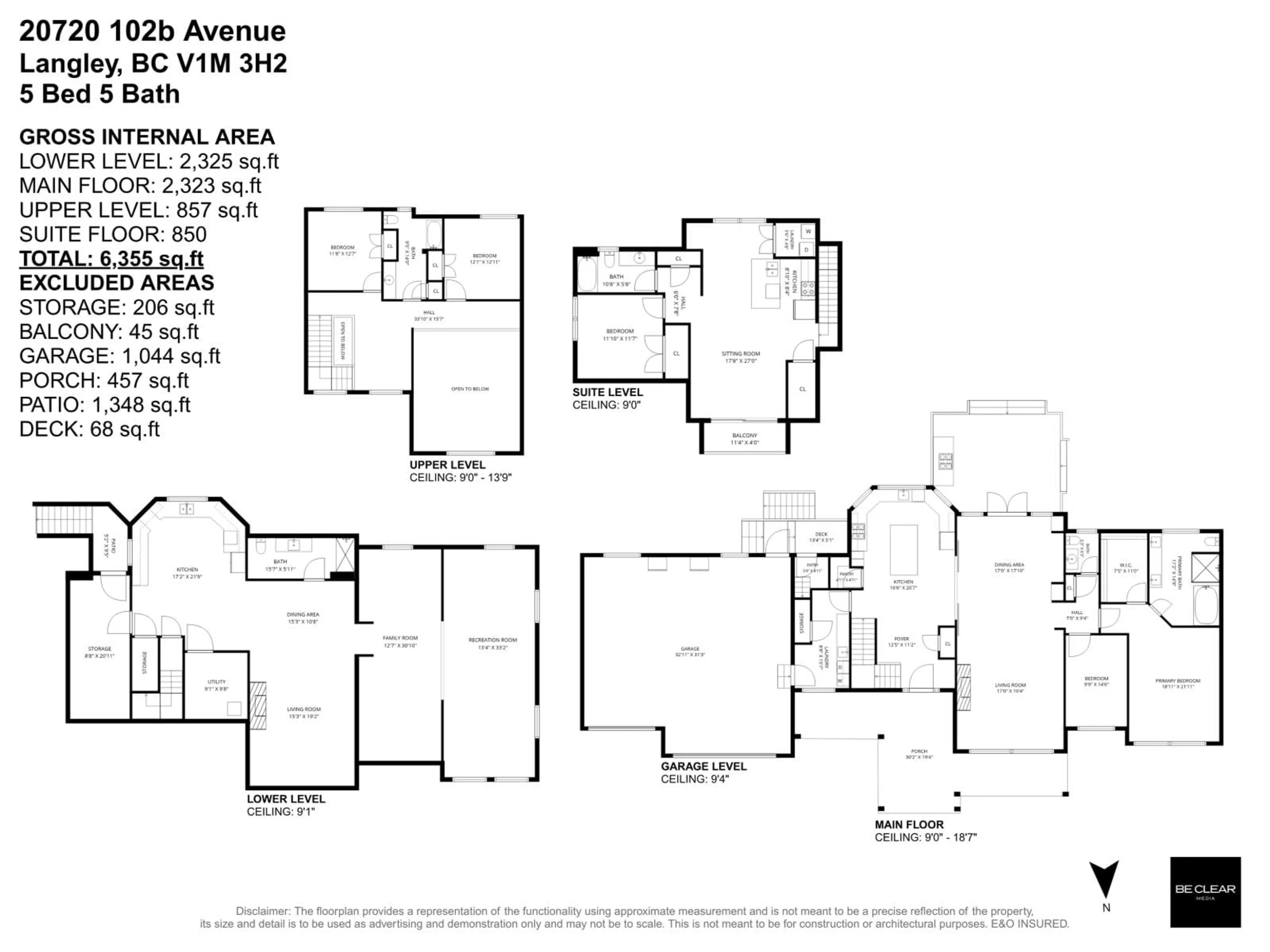 Floor plan for 20720 102B AVENUE, Langley British Columbia V1M3H2