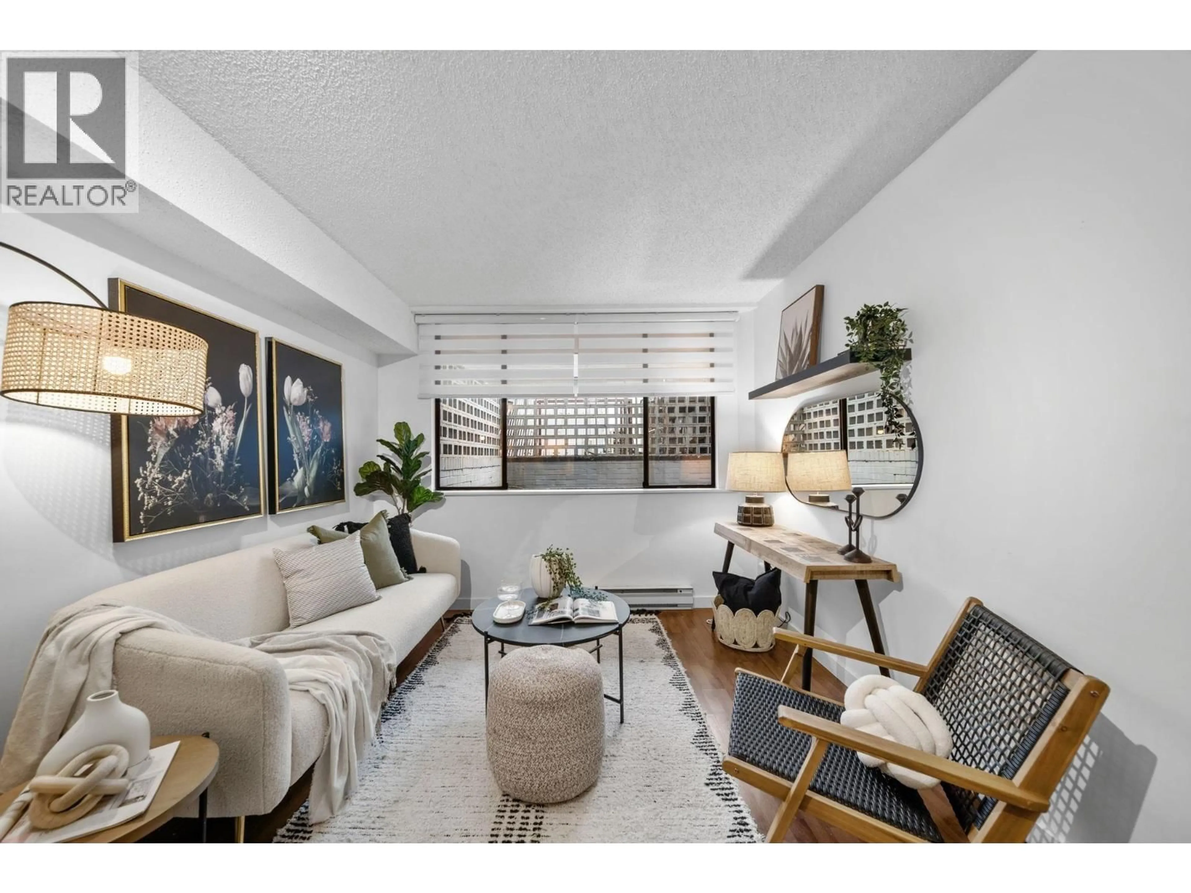 Living room with furniture, unknown for 201 - 1270 ROBSON STREET, Vancouver British Columbia V6E3Z6
