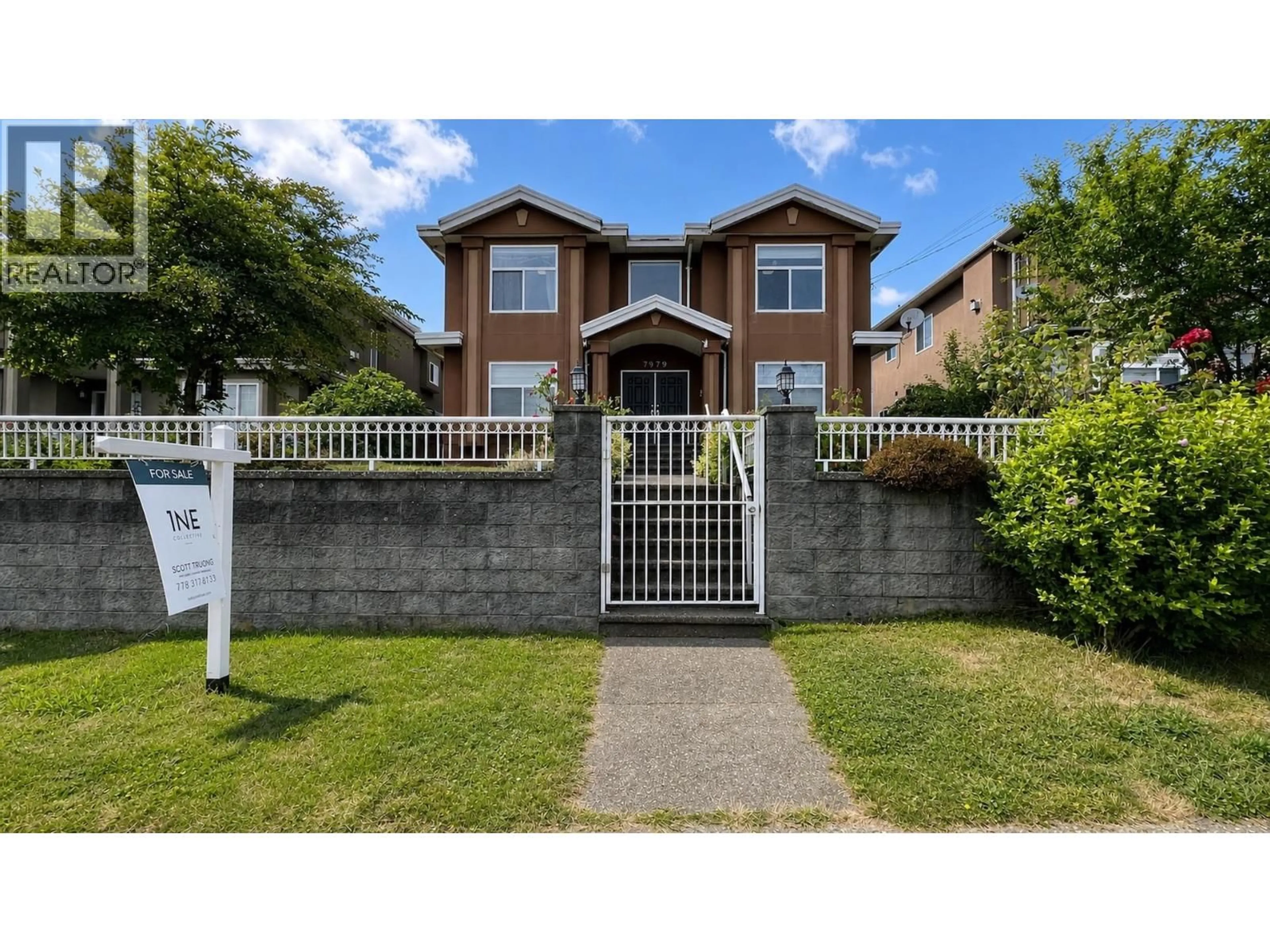Home with brick exterior material, street for 7979 11TH AVENUE, Burnaby British Columbia V3N2N5