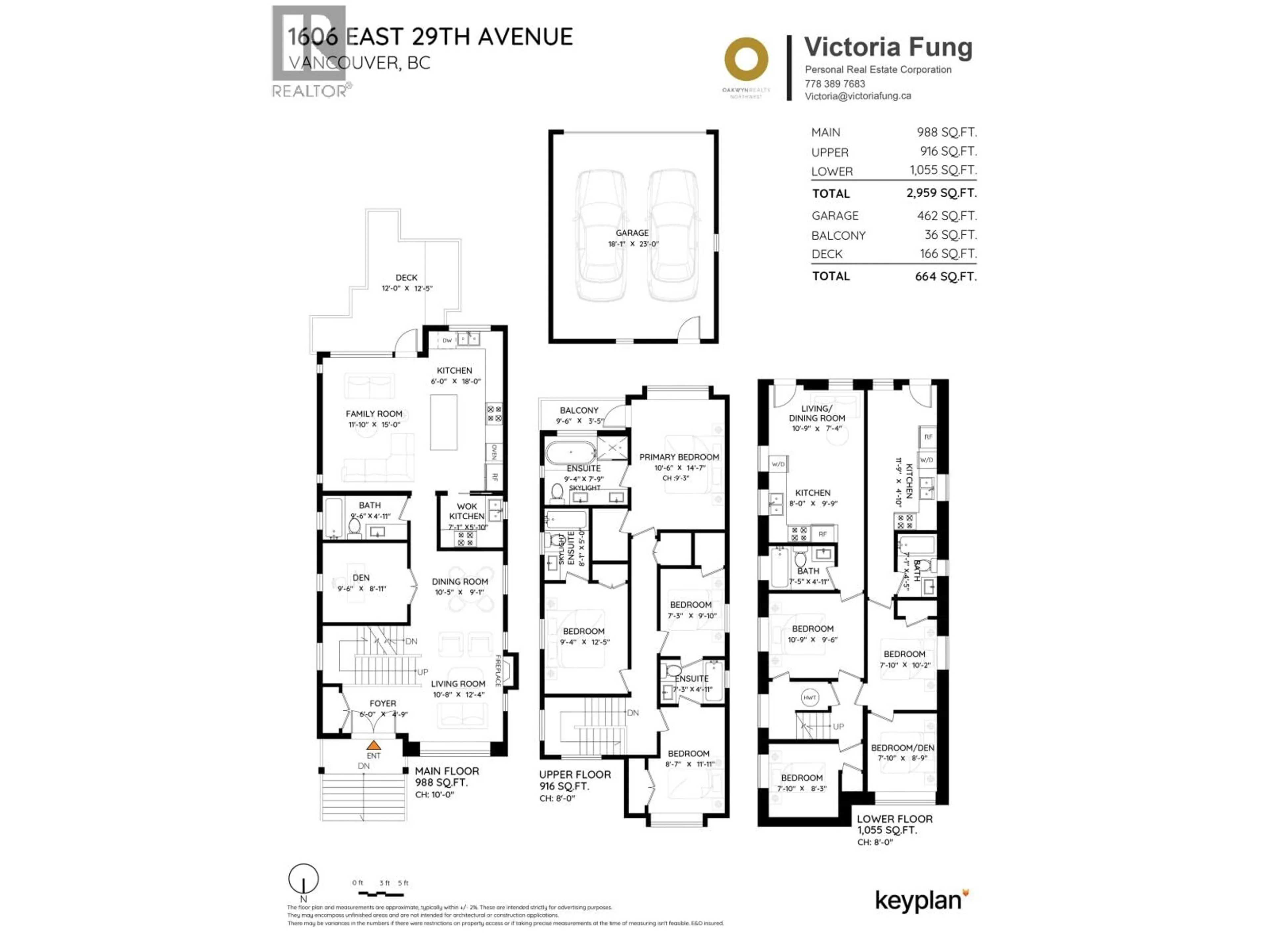 Floor plan for 1606 29TH AVENUE, Vancouver British Columbia V5N2Y6