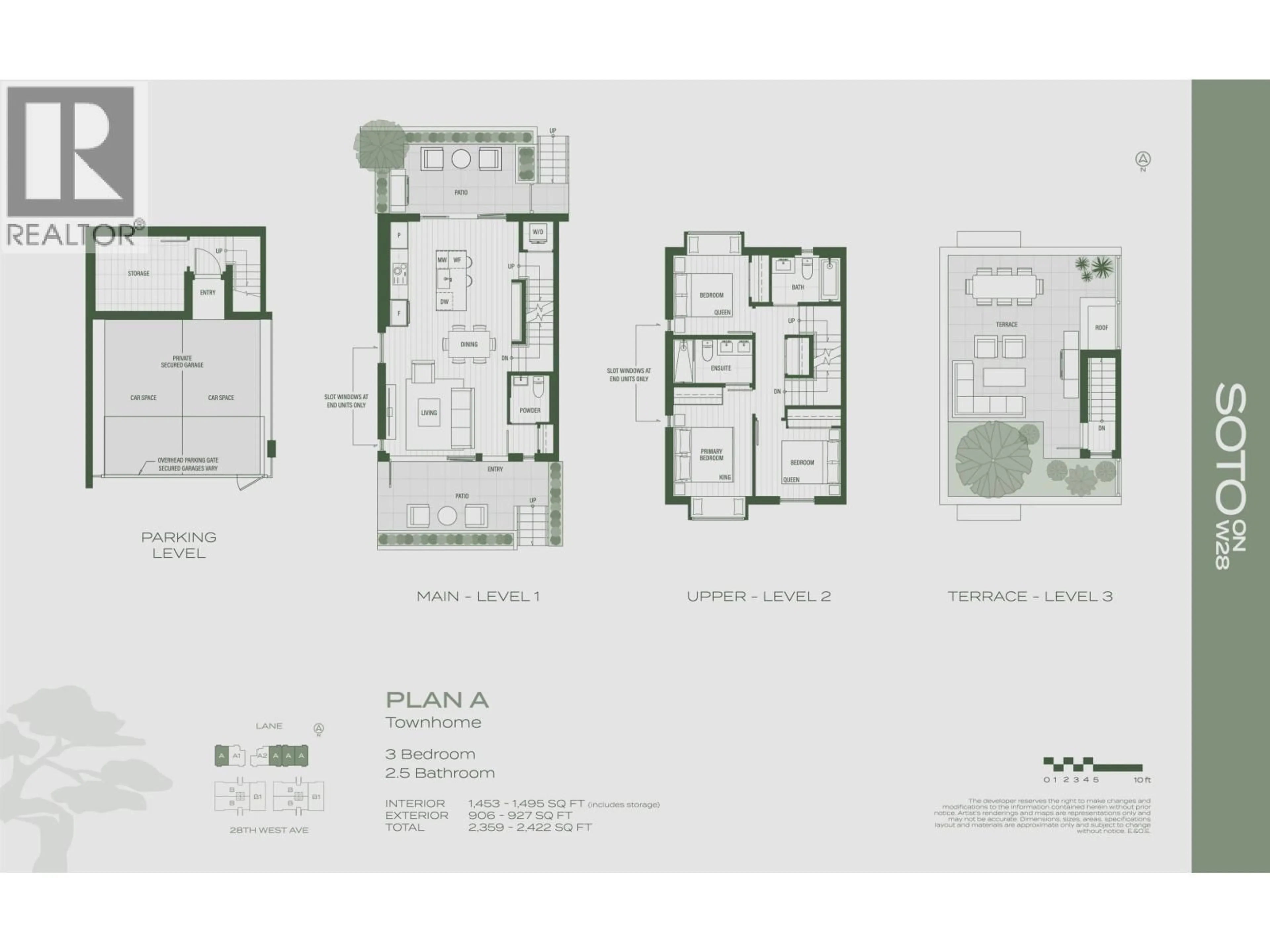 Floor plan for 107 - 551 28TH AVENUE, Vancouver British Columbia V5Z2H2