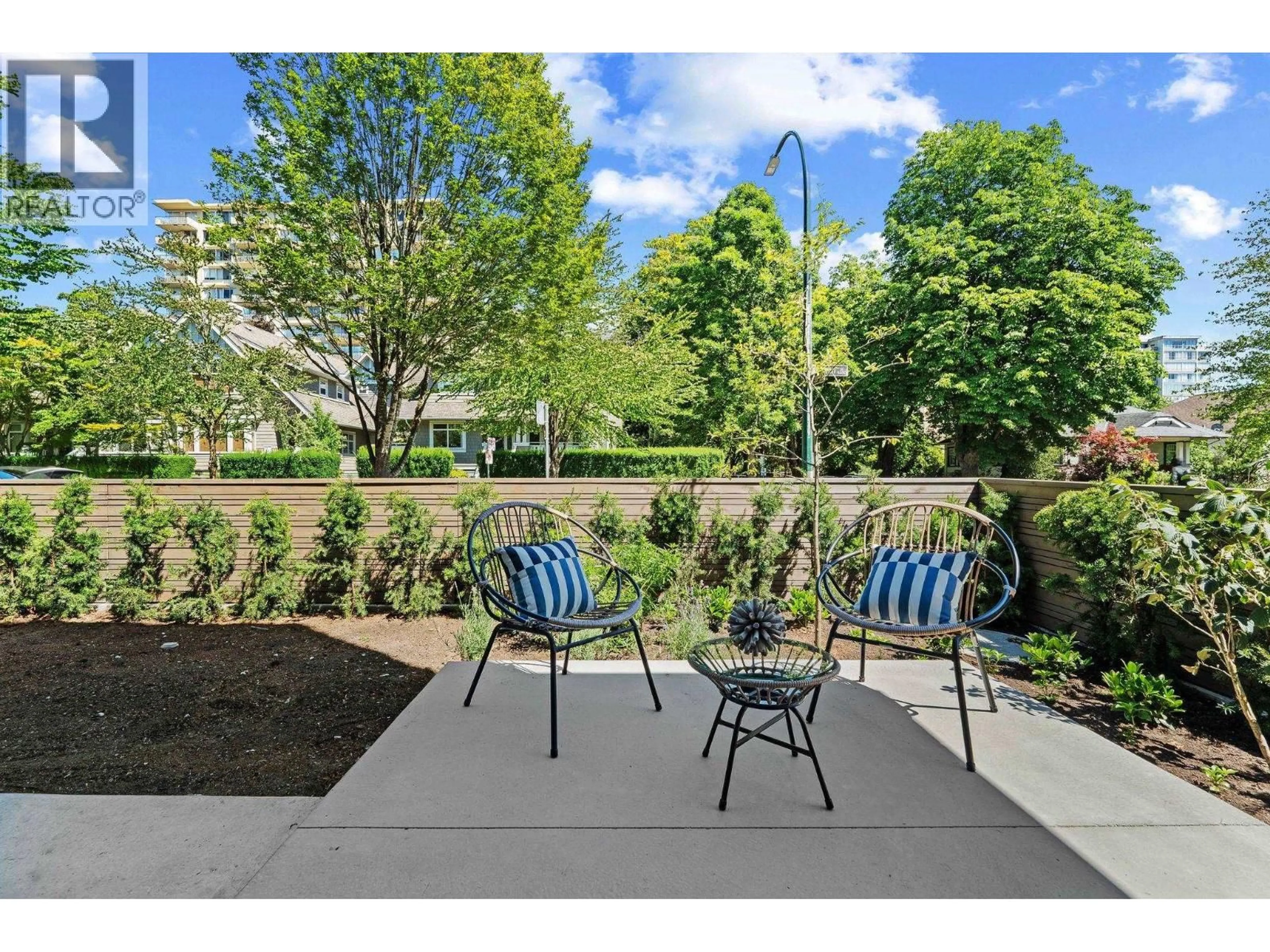 Patio, water/lake/river/ocean view for 5489 LARCH STREET, Vancouver British Columbia V6M4C7