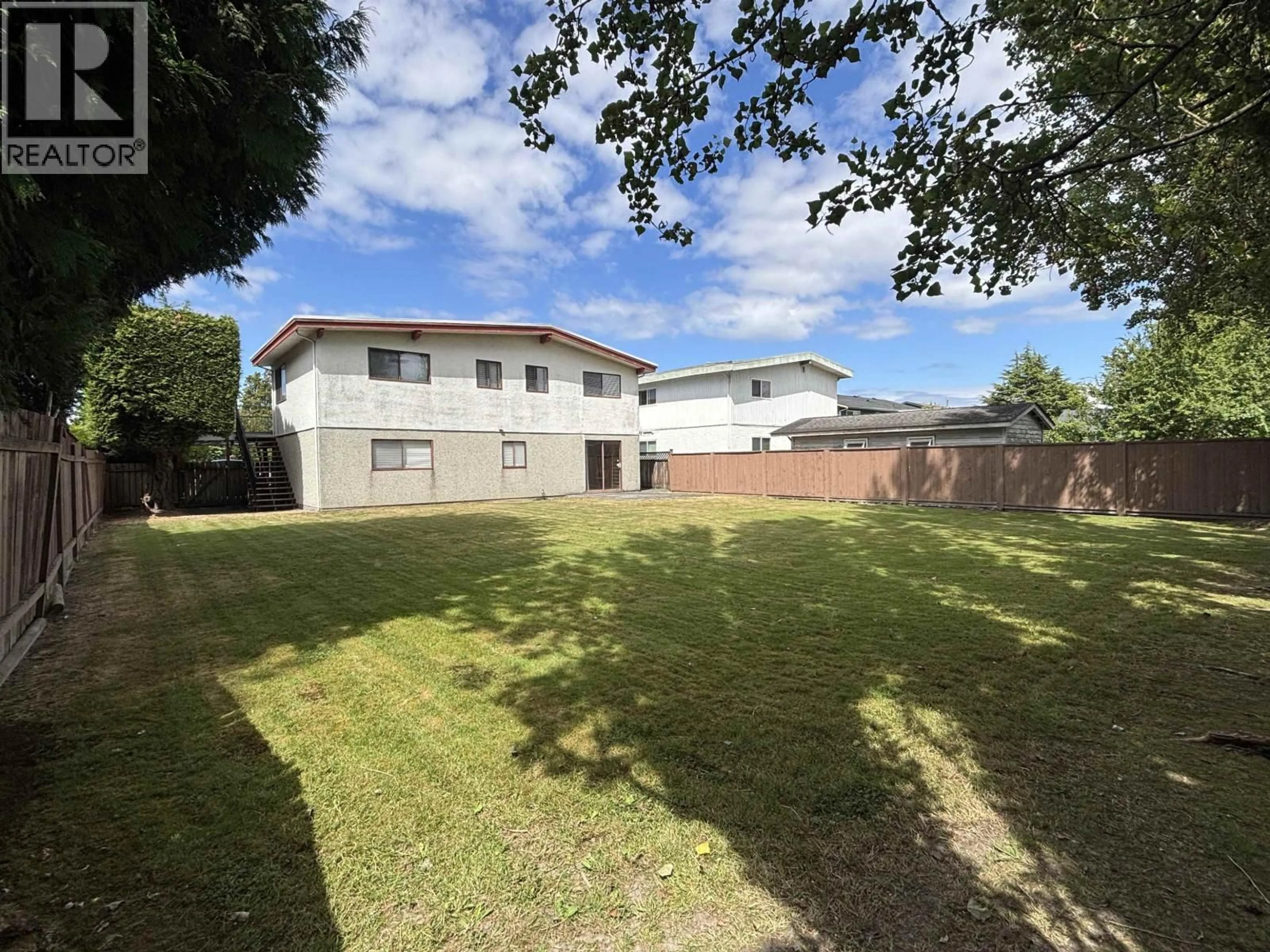 A pic from outside/outdoor area/front of a property/back of a property/a pic from drone, building for 6300 CONSTABLE DRIVE, Richmond British Columbia V7E3Y2
