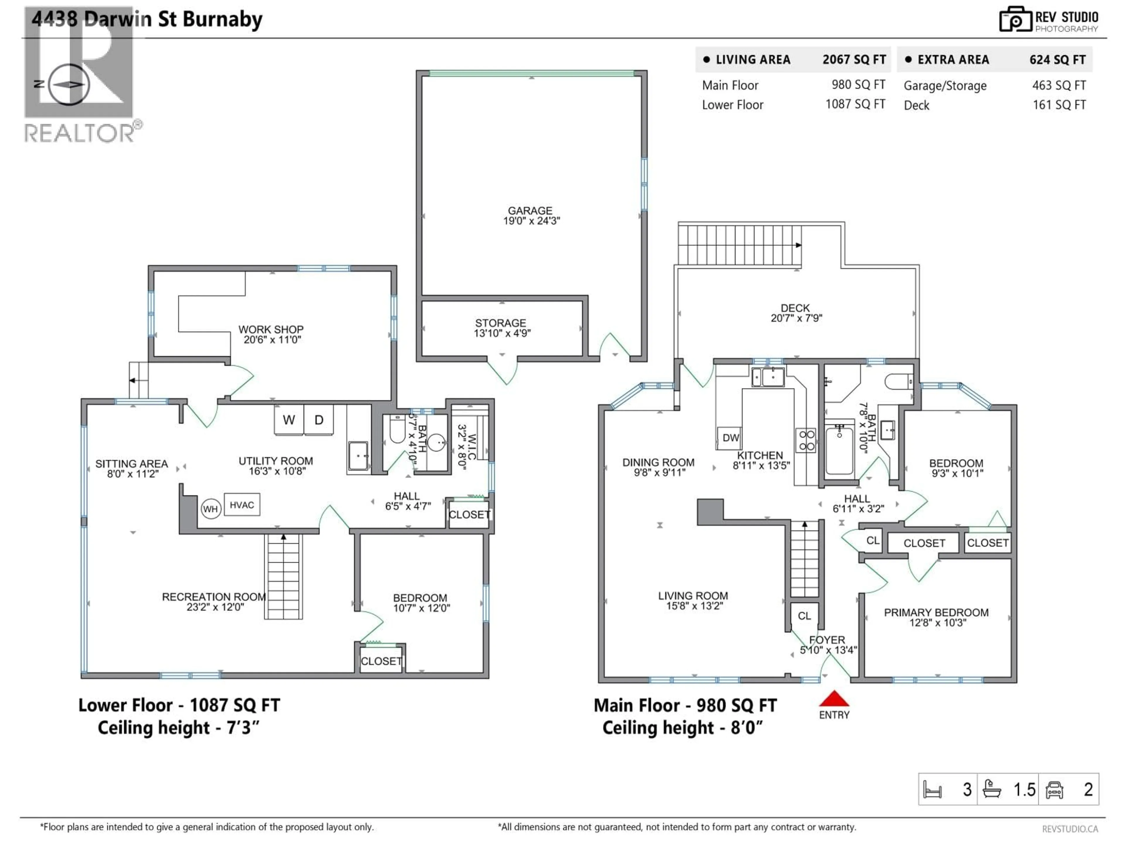 Floor plan for 4438 DARWIN AVENUE, Burnaby British Columbia V5G3E6