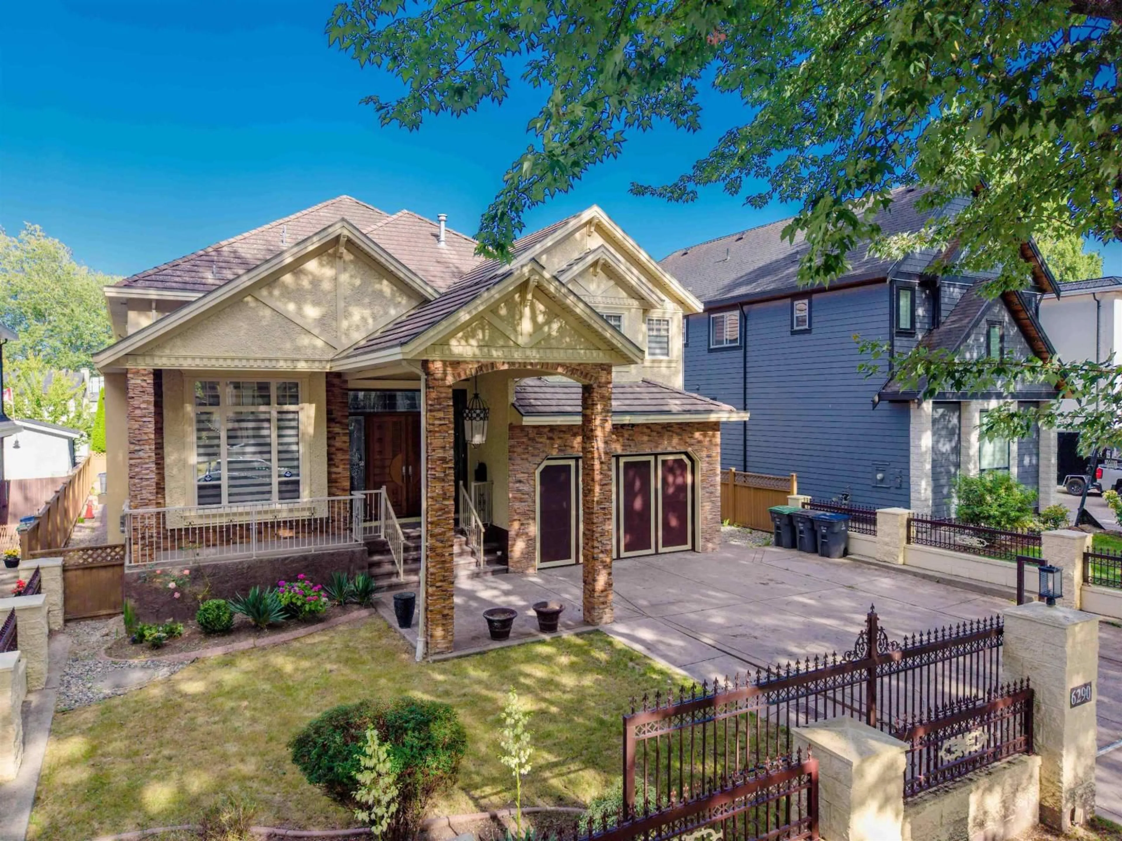 Home with brick exterior material, street for 6290 129A STREET, Surrey British Columbia V3X1R8