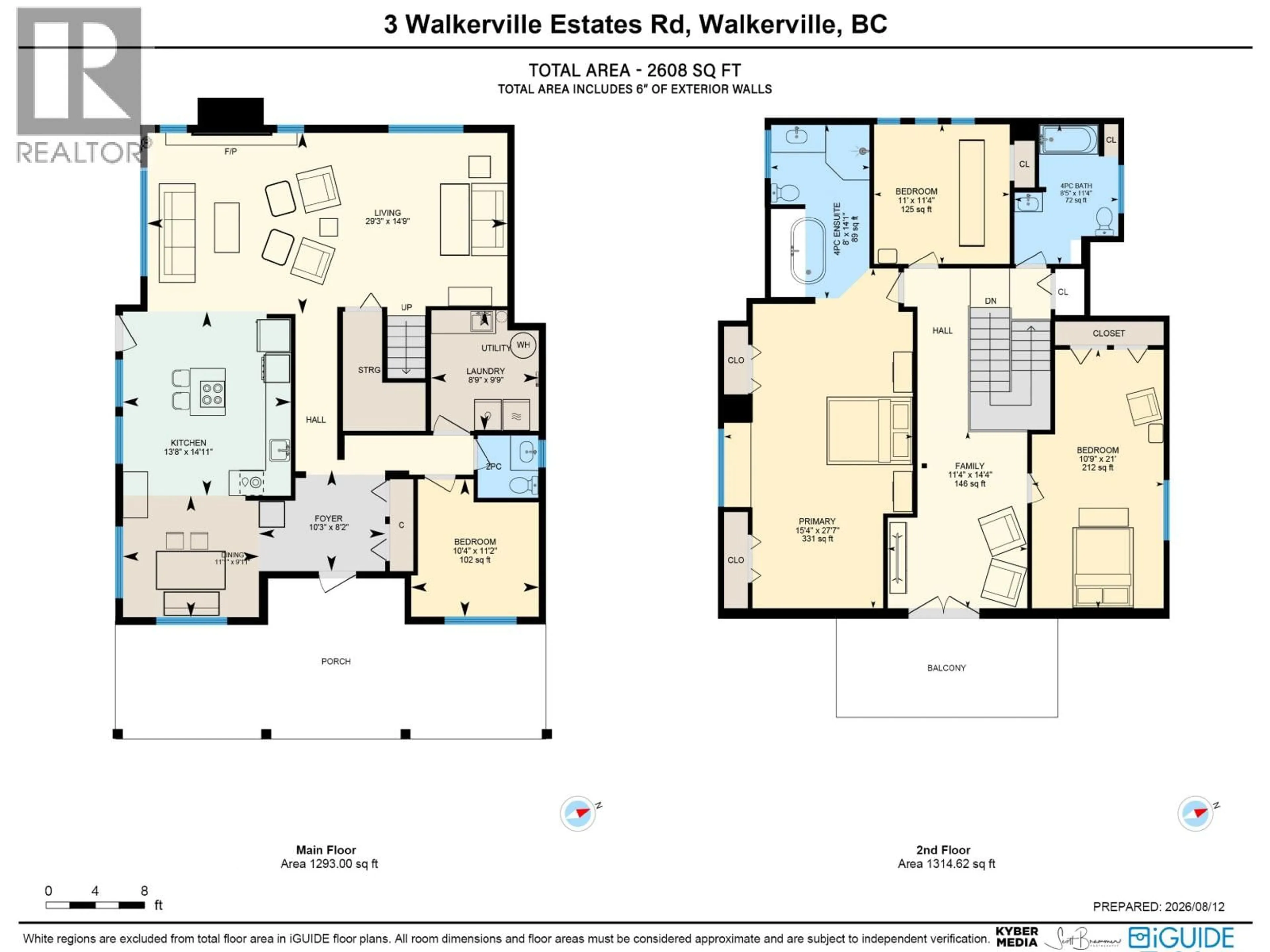 Floor plan for 3 - WALKERVILLE ESTATES, Pemberton British Columbia V0N2L0