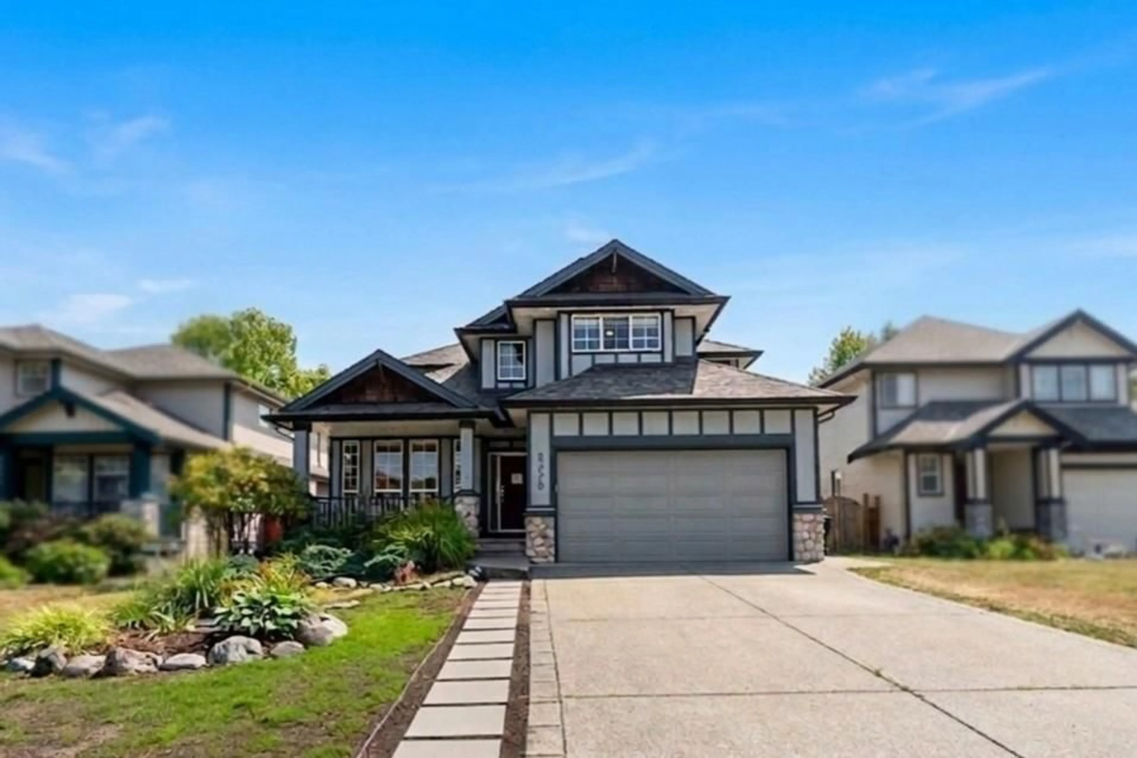 Home with vinyl exterior material, street for 6228 167 STREET, Surrey British Columbia V3S9L3