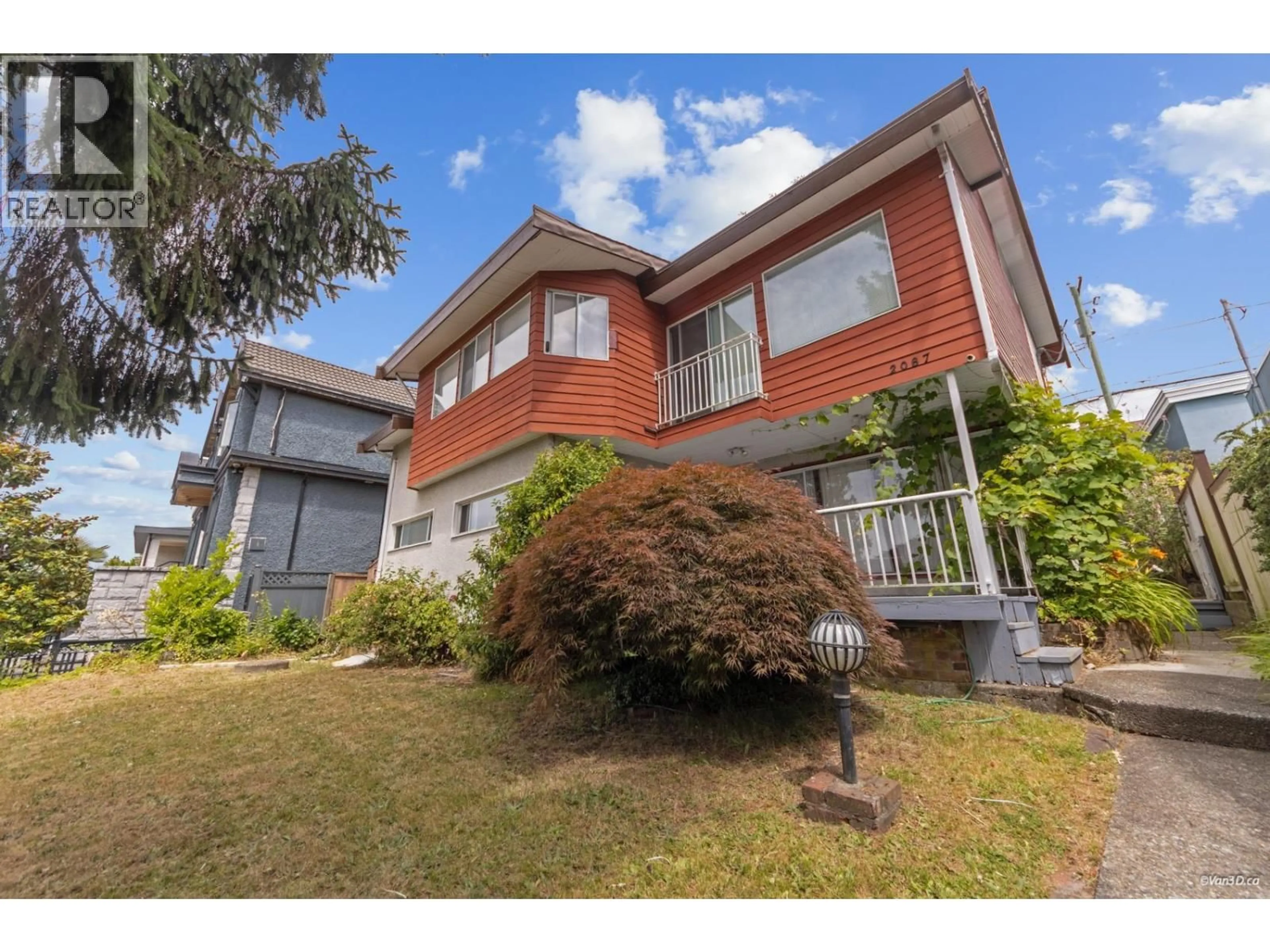 Home with brick exterior material, street for 2087 HARRISON DRIVE, Vancouver British Columbia V5P2P7