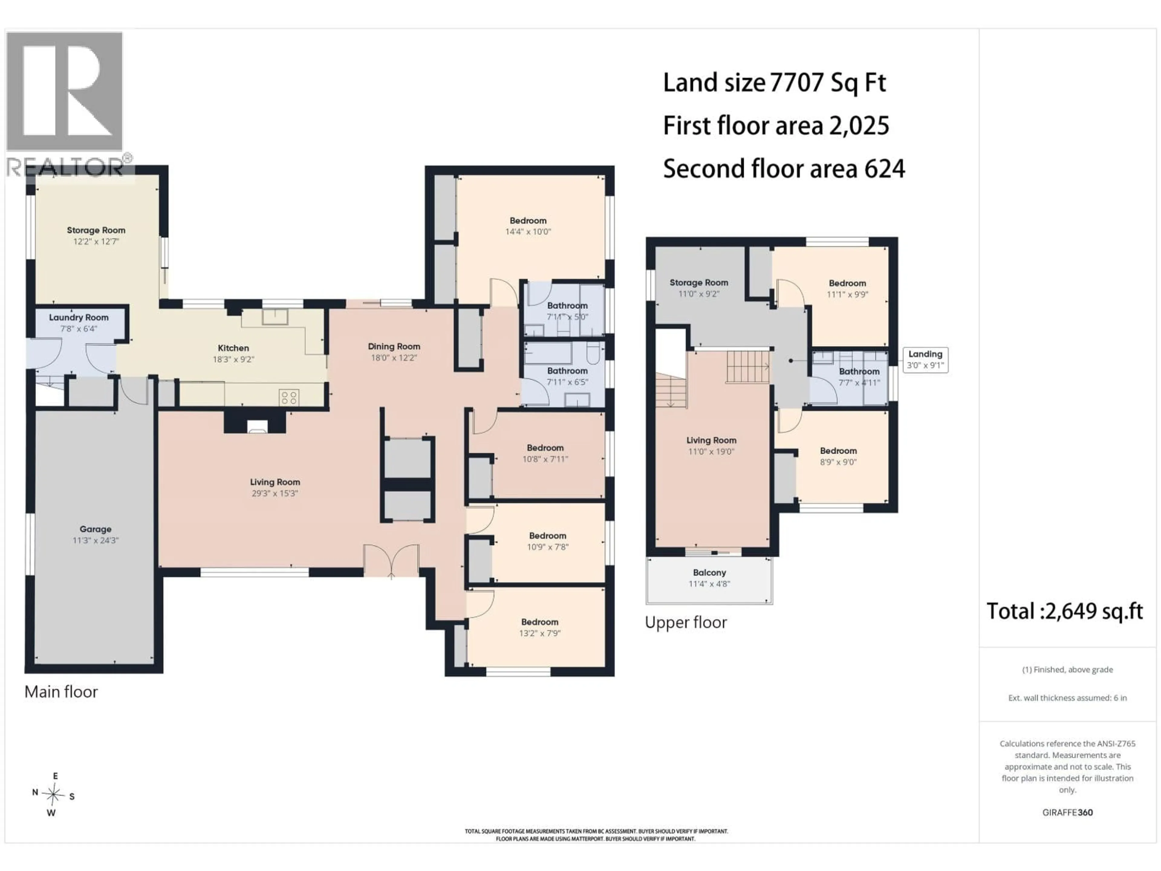 Floor plan for 11760 SEALORD ROAD, Richmond British Columbia V7A3L4