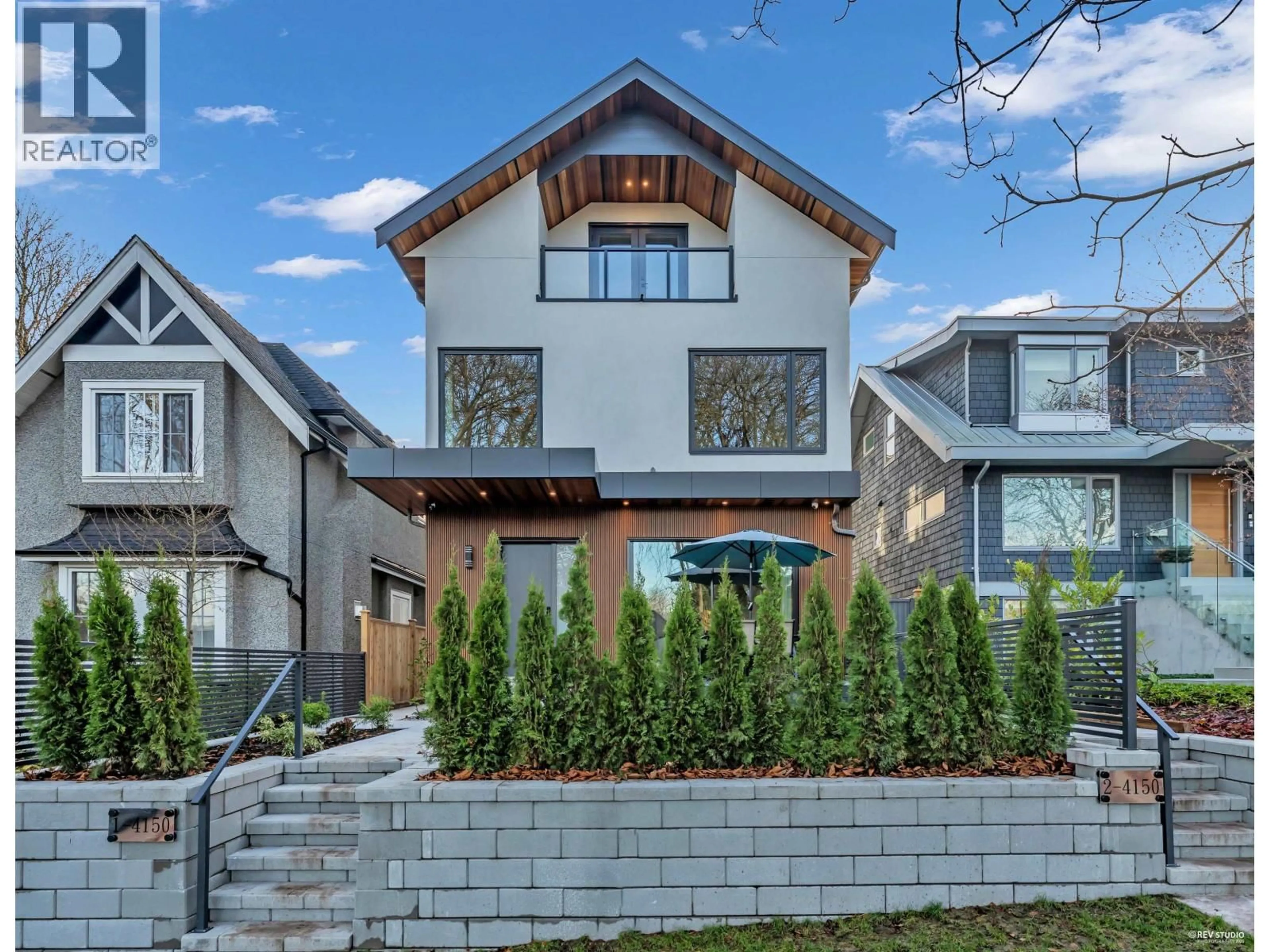 Home with brick exterior material, street for 1 - 4150 14TH AVENUE, Vancouver British Columbia V6R2X5