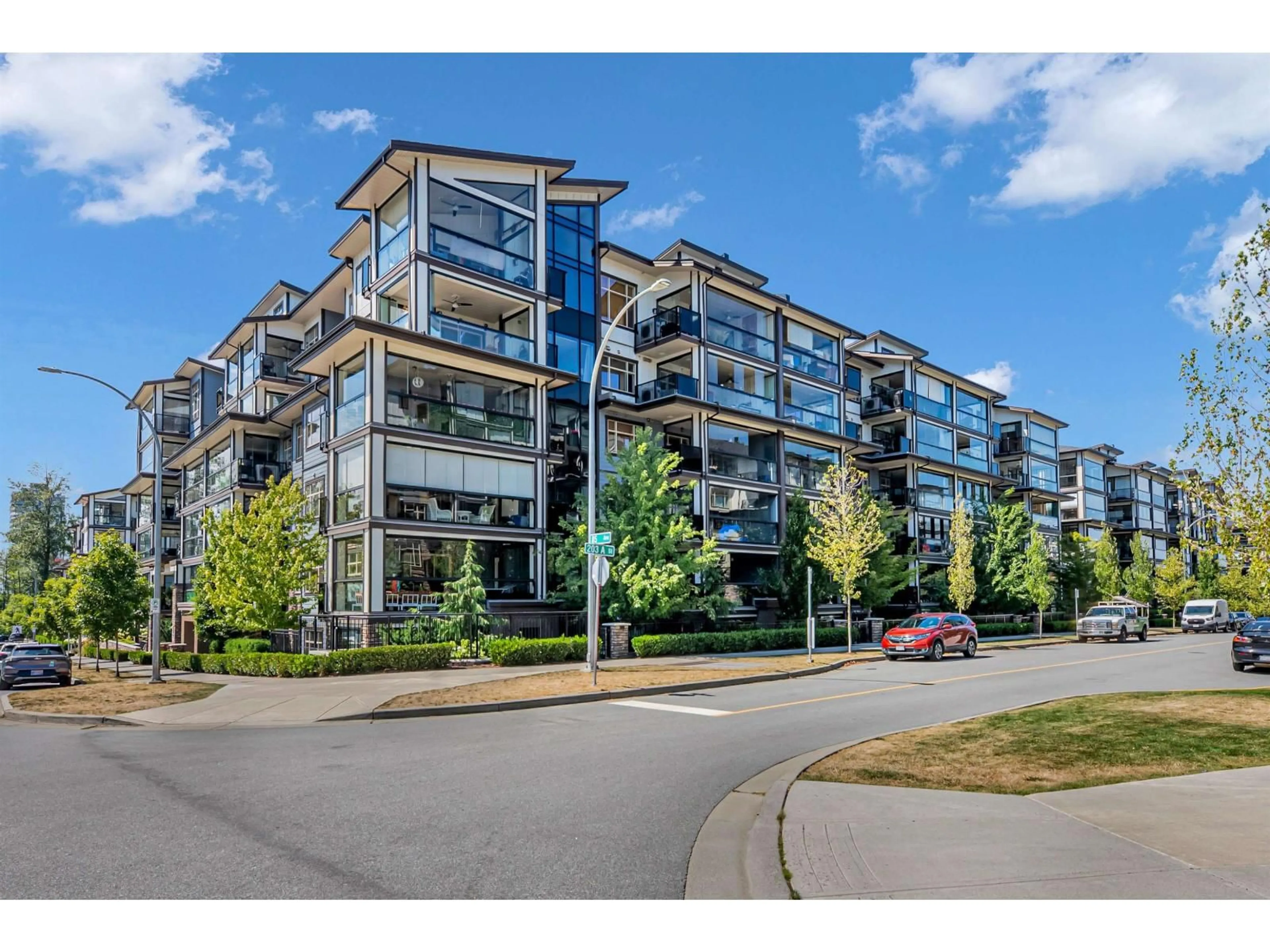 A pic from outside/outdoor area/front of a property/back of a property/a pic from drone, unknown for 207 - 20325 85 AVENUE, Langley British Columbia V2Y3L2