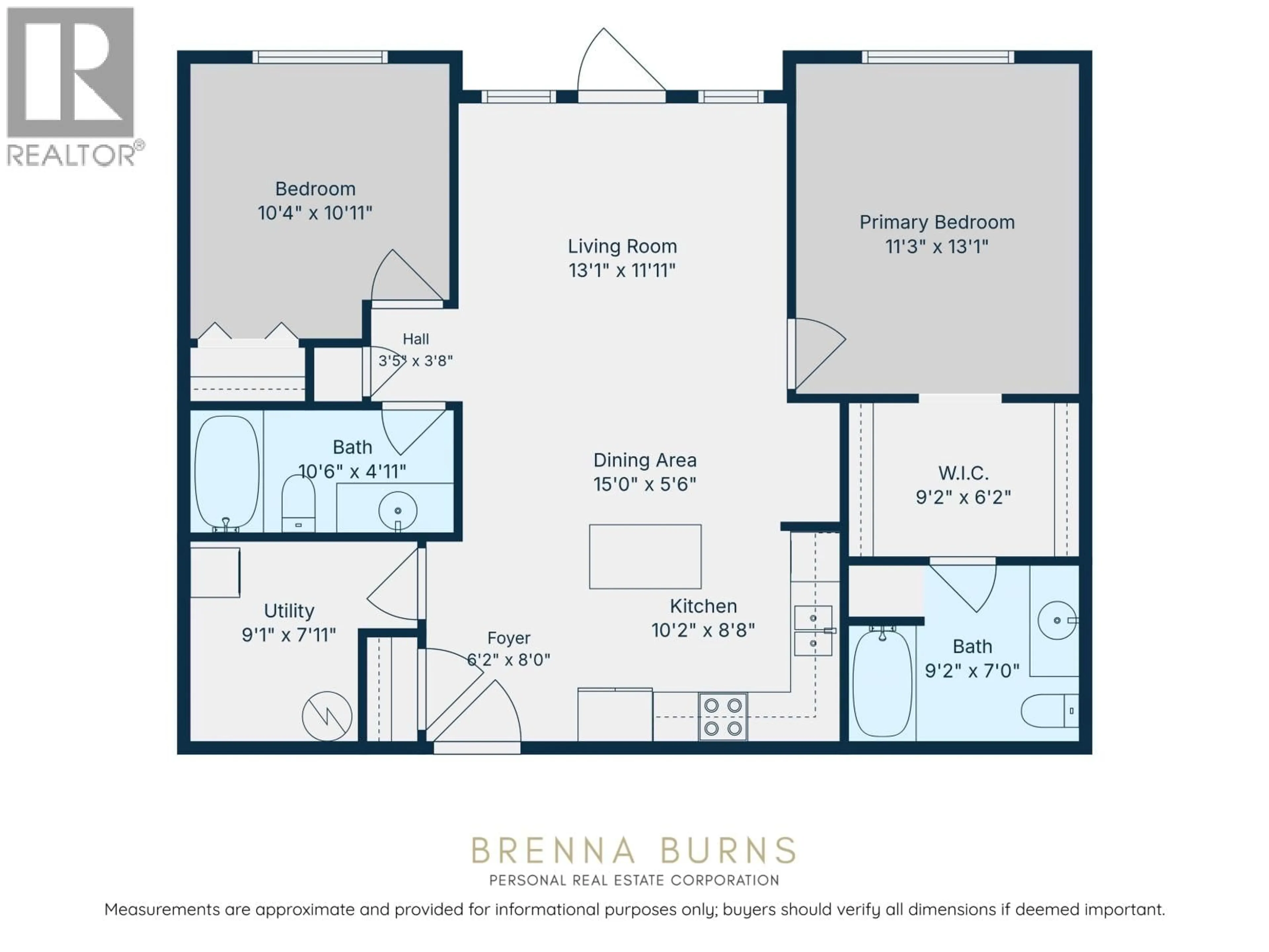 Floor plan for 402 - 11205 105 AVENUE, Fort St. John British Columbia V1J0L3