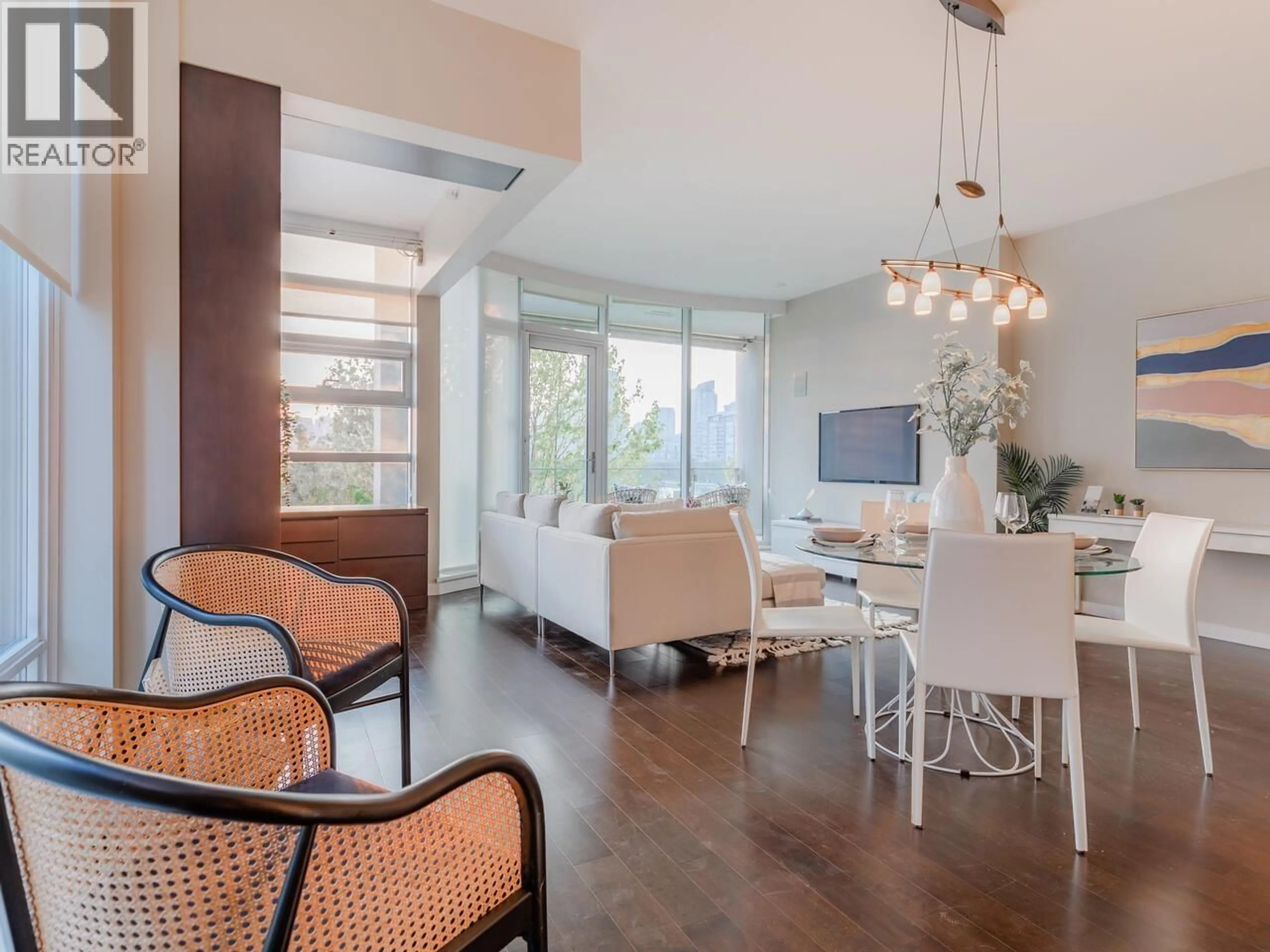 Living room with furniture, unknown for 404 - 1616 COLUMBIA STREET, Vancouver British Columbia V5Y0B7