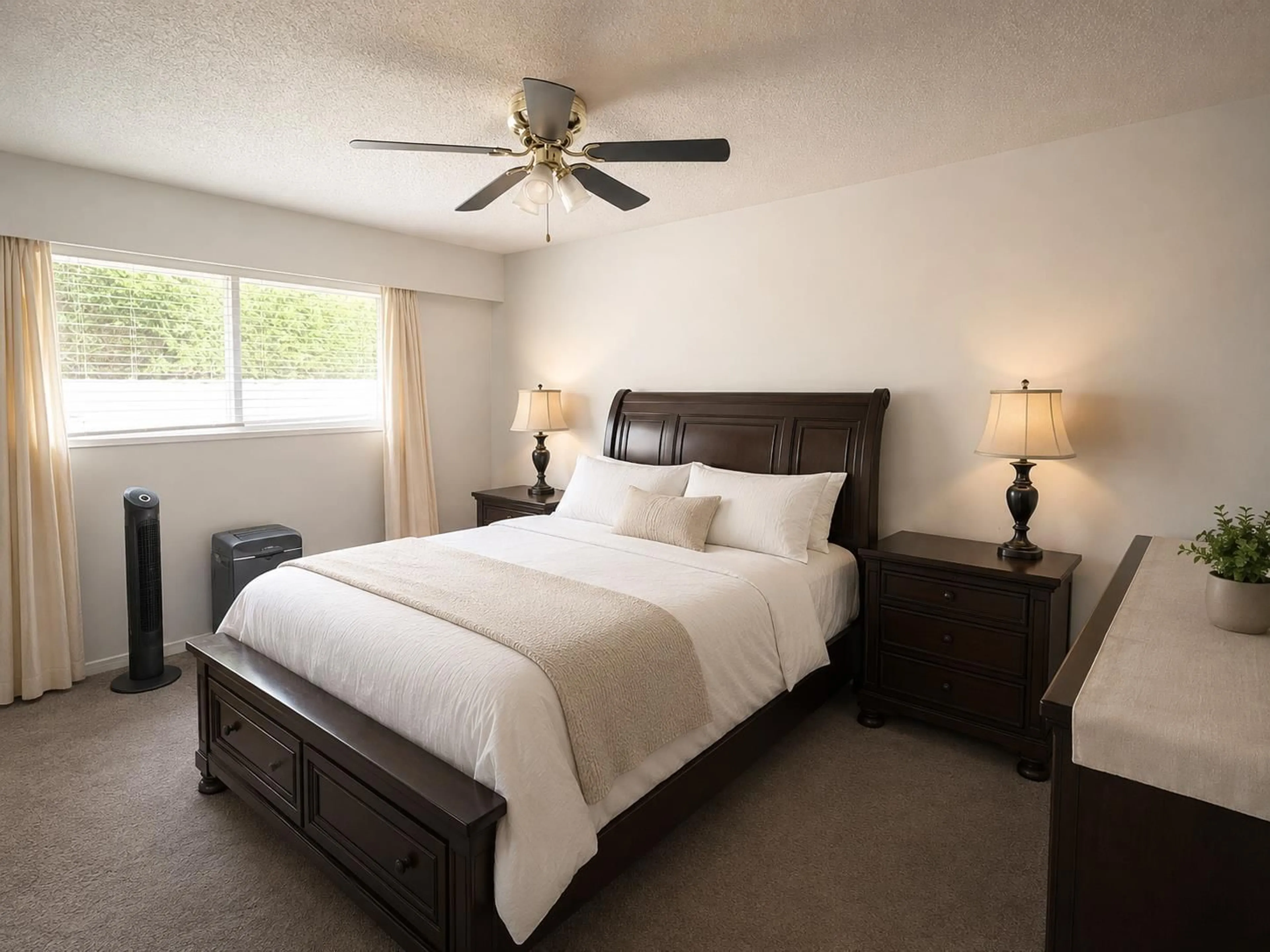 Bedroom with bed, unknown for 7847 BREMRIDGE DRIVE, Delta British Columbia V4C5E3