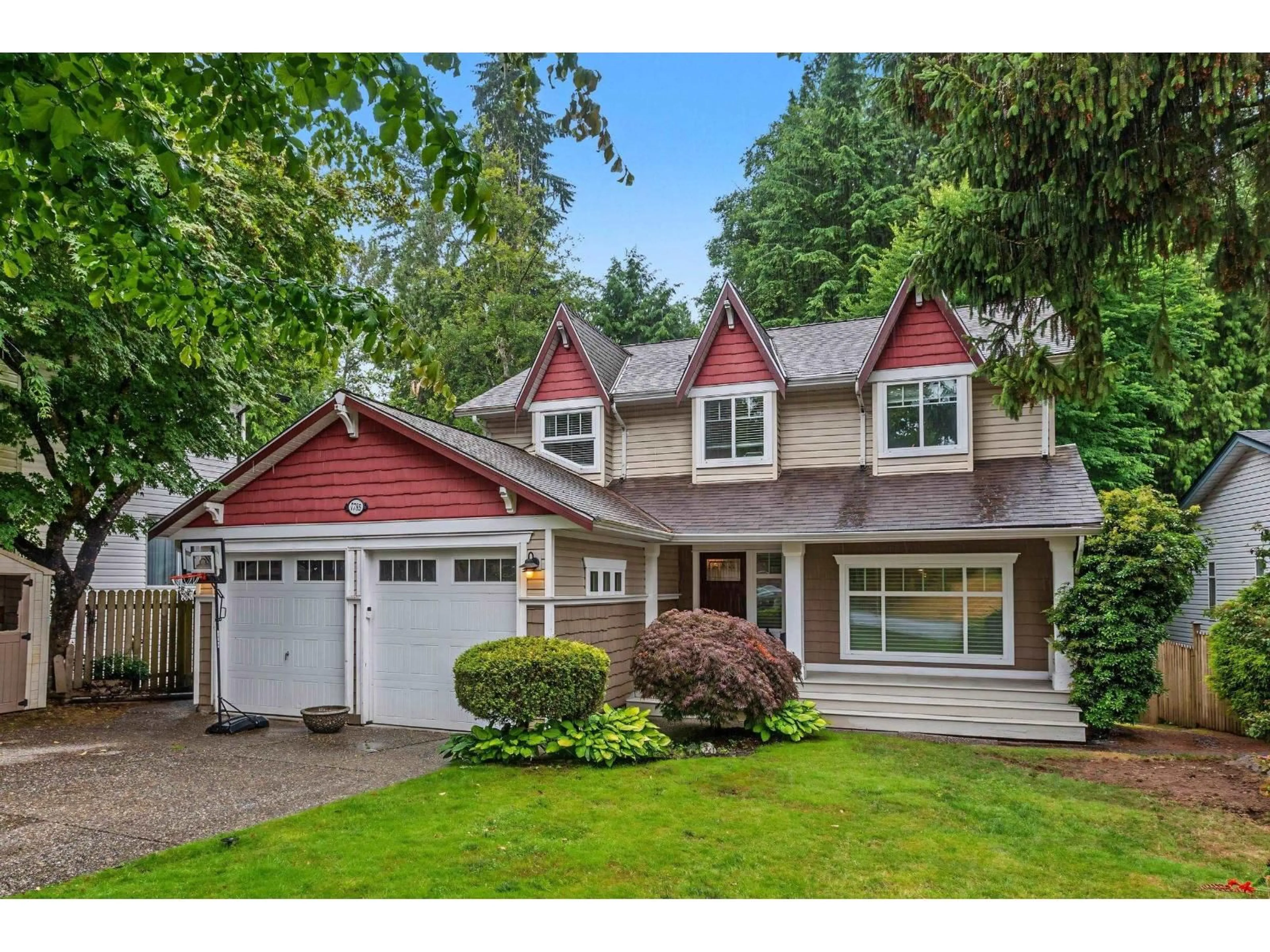 Home with vinyl exterior material, street for 7785 143 STREET, Surrey British Columbia V3W0L2