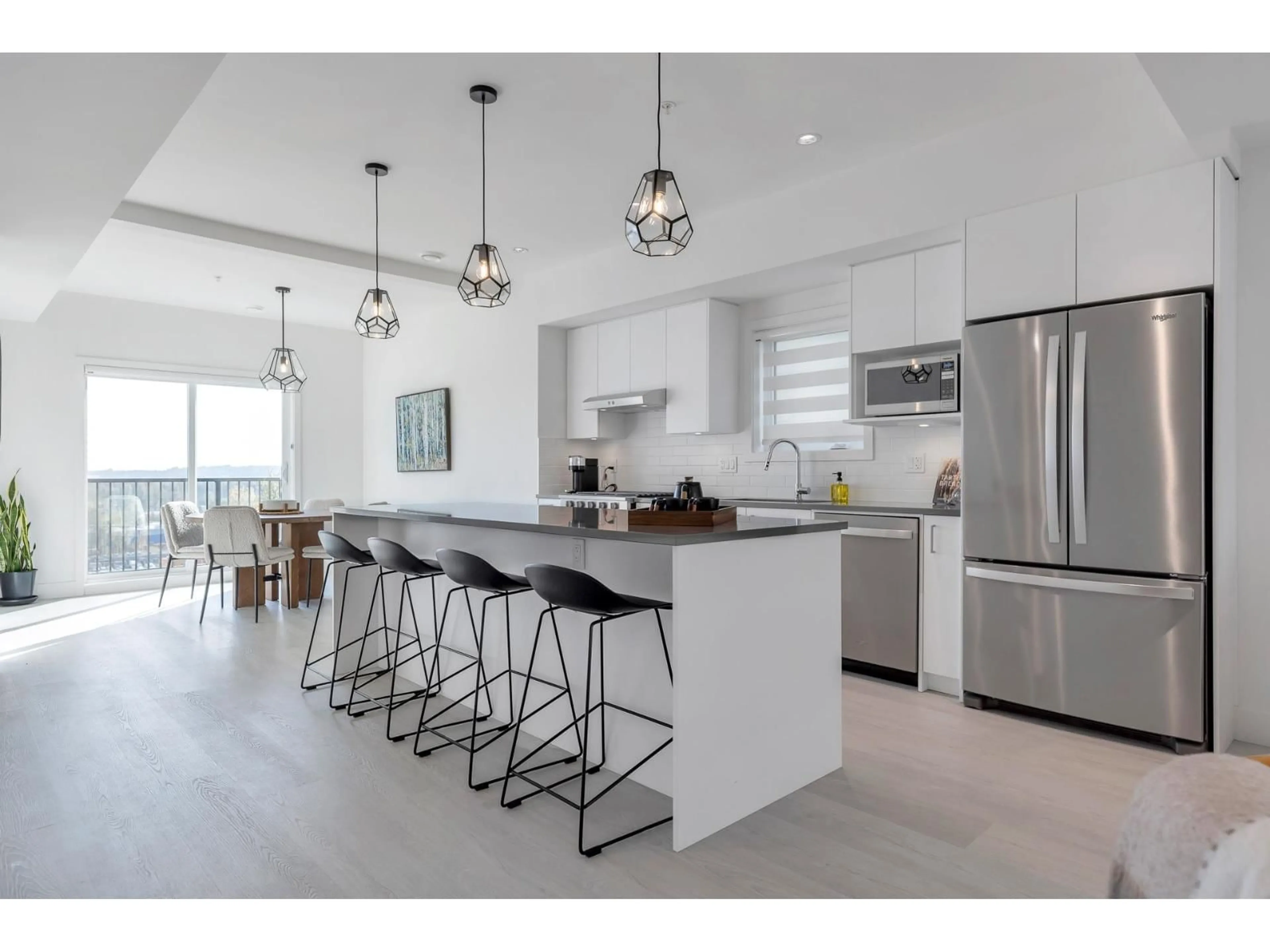 Open concept kitchen, ceramic/tile floor for 77 - 7381 PRESTON BOULEVARD, Mission British Columbia V2V1C5
