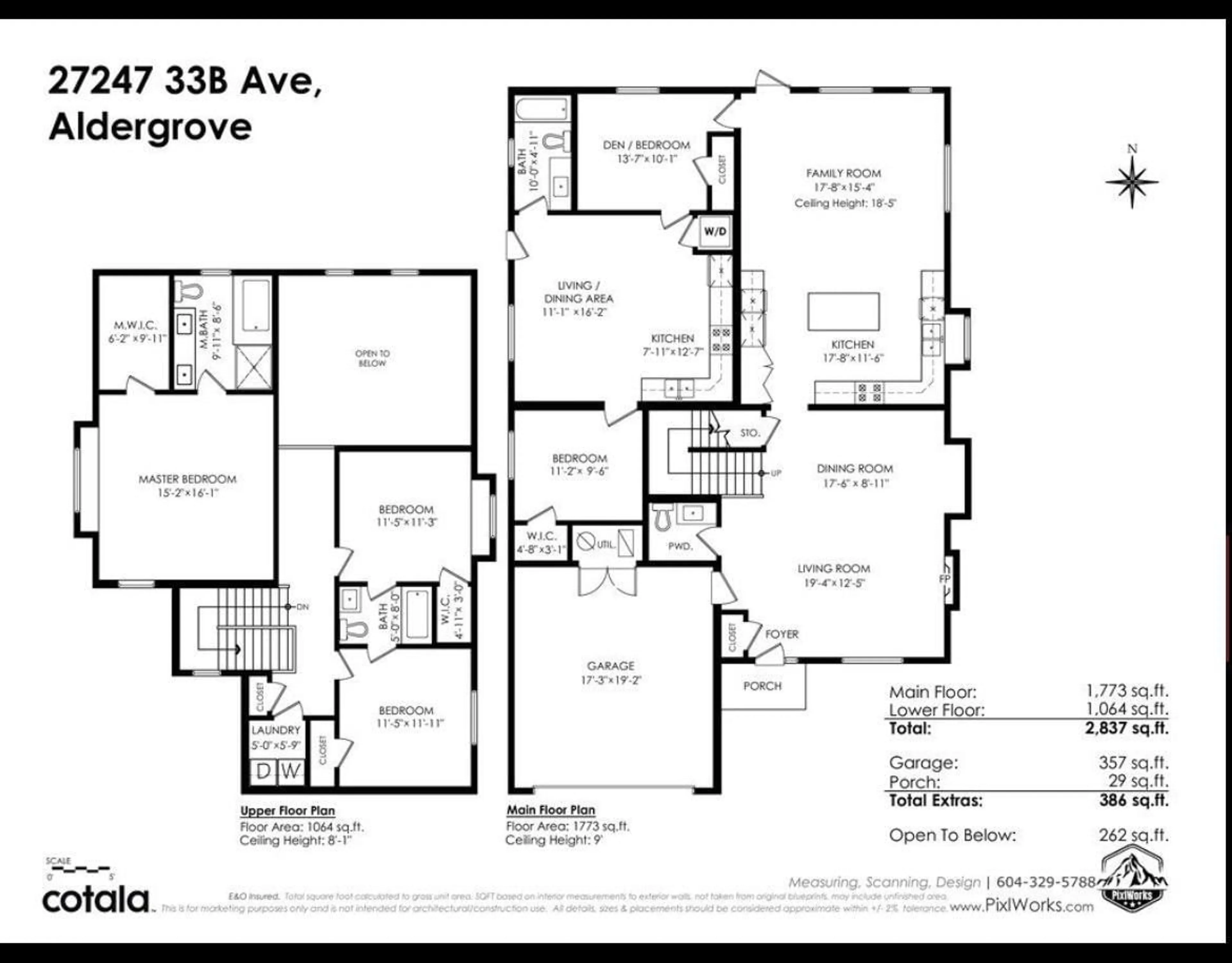 Floor plan for 27247 33B AVENUE, Langley British Columbia V4W4A6