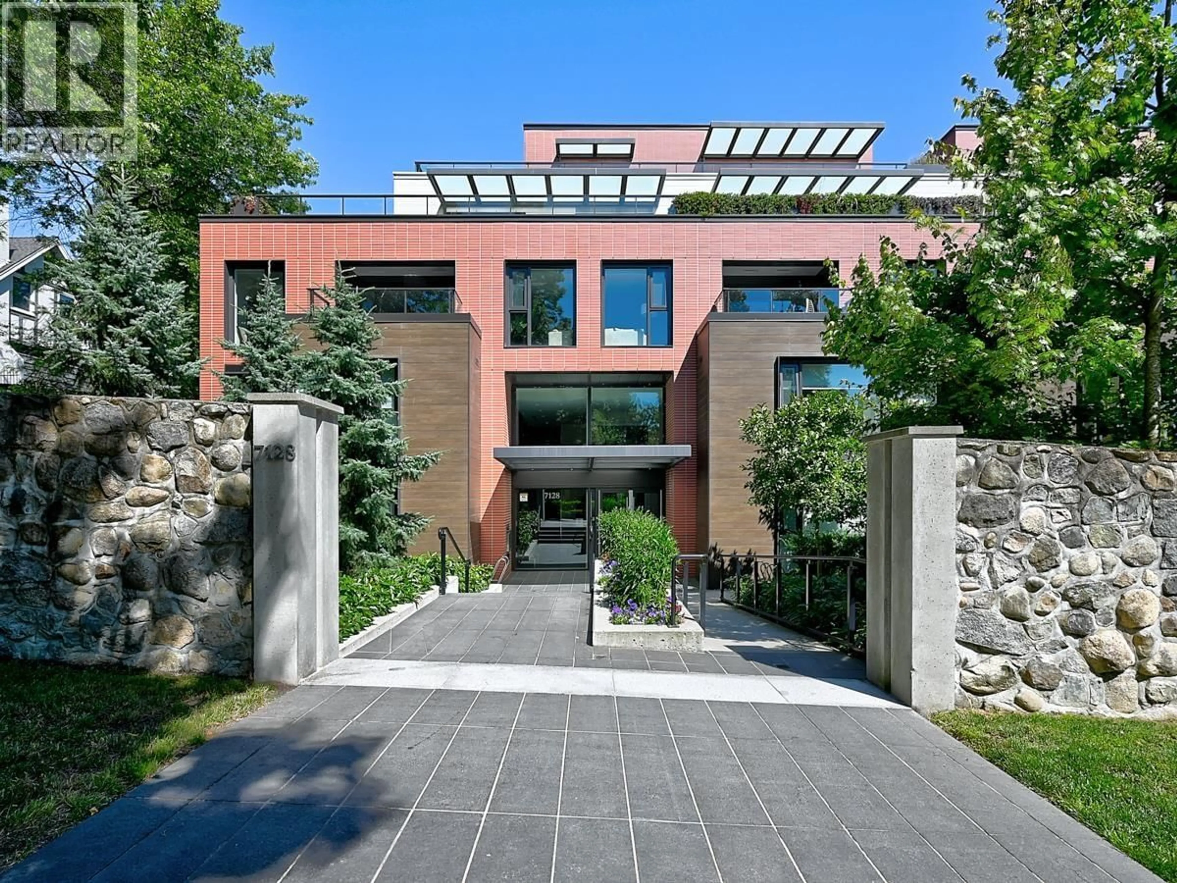 Home with brick exterior material, street for 204 - 7128 ADERA STREET, Vancouver British Columbia V6P0H6
