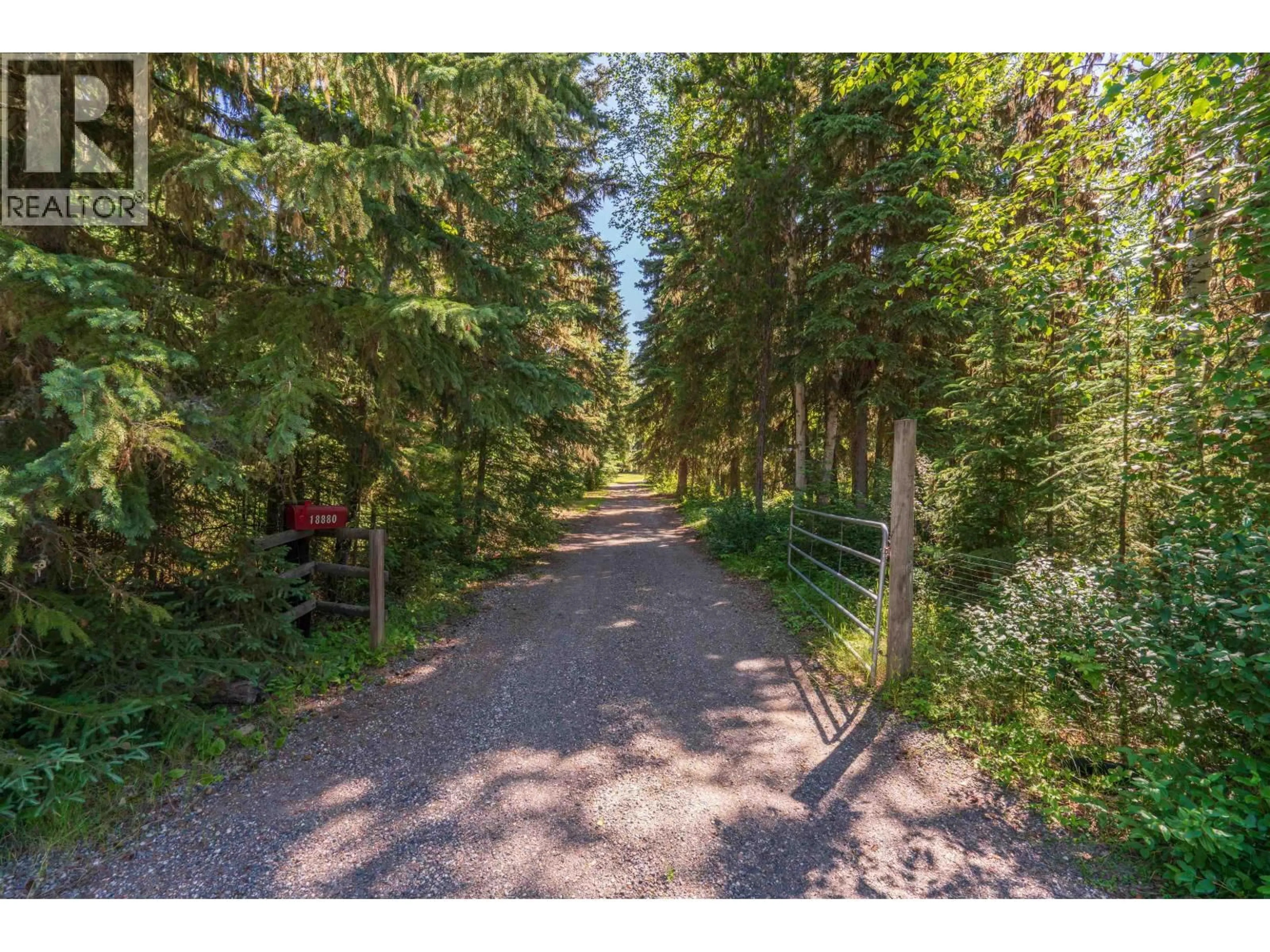 A pic from outside/outdoor area/front of a property/back of a property/a pic from drone, forest/trees view for 18880 FOREST NURSERY ROAD, Prince George British Columbia V2N5Y7