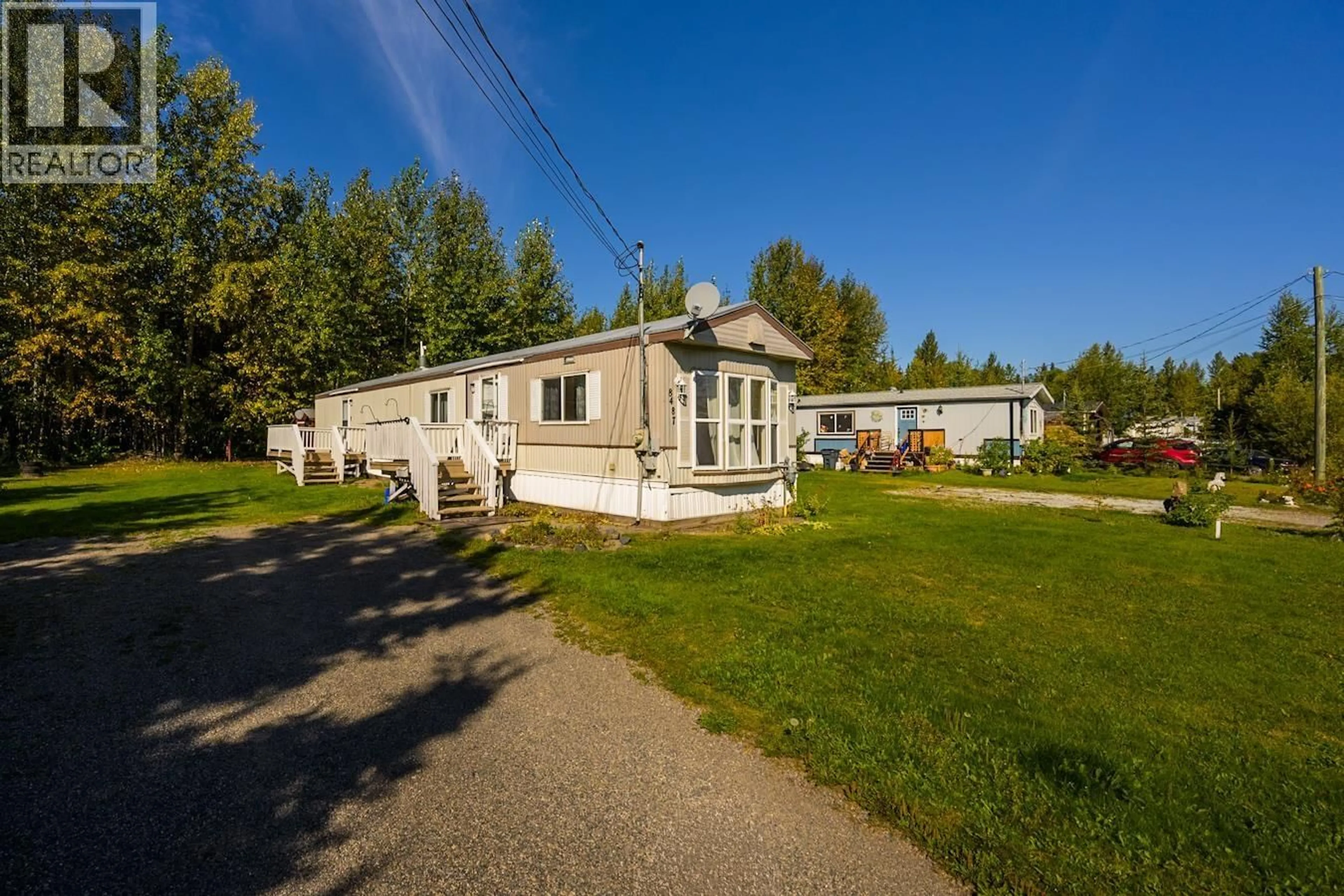 A pic from outside/outdoor area/front of a property/back of a property/a pic from drone, unknown for 8487 PETER ROAD, Prince George British Columbia V2K2W3