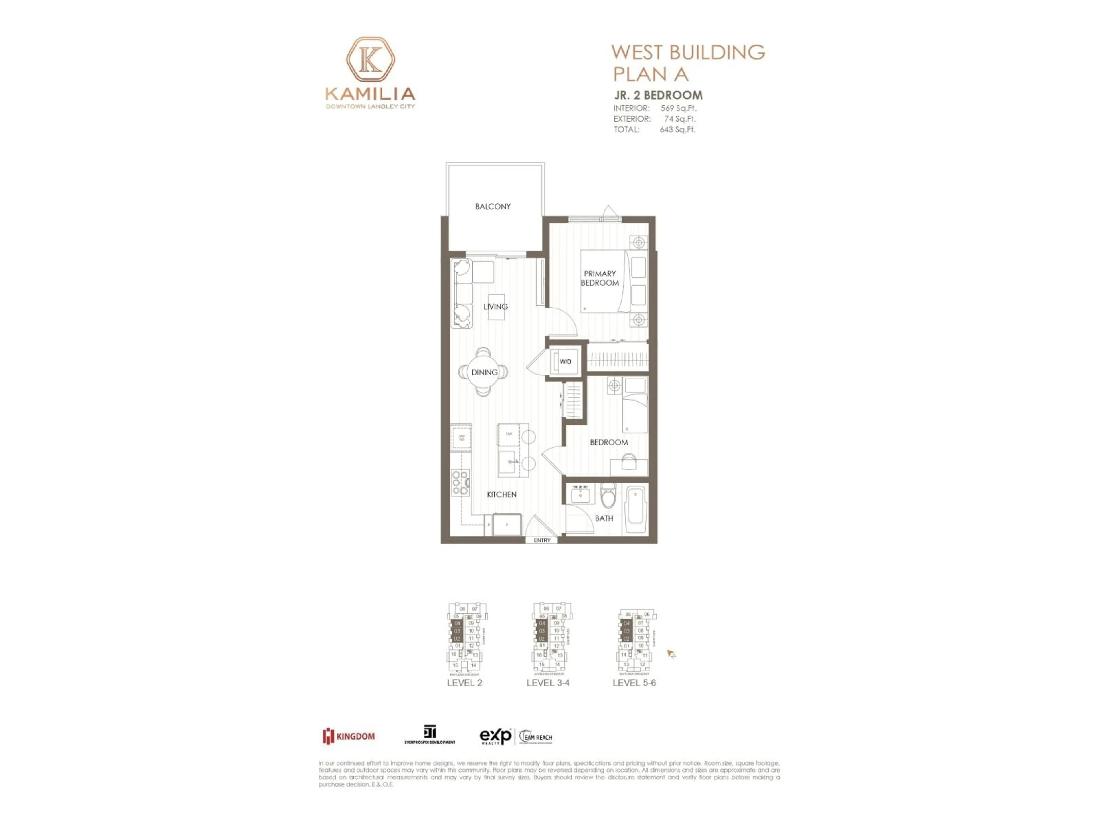 Floor plan for 404 - 20675 EASTLEIGH CRESCENT, Langley British Columbia V3A4C3