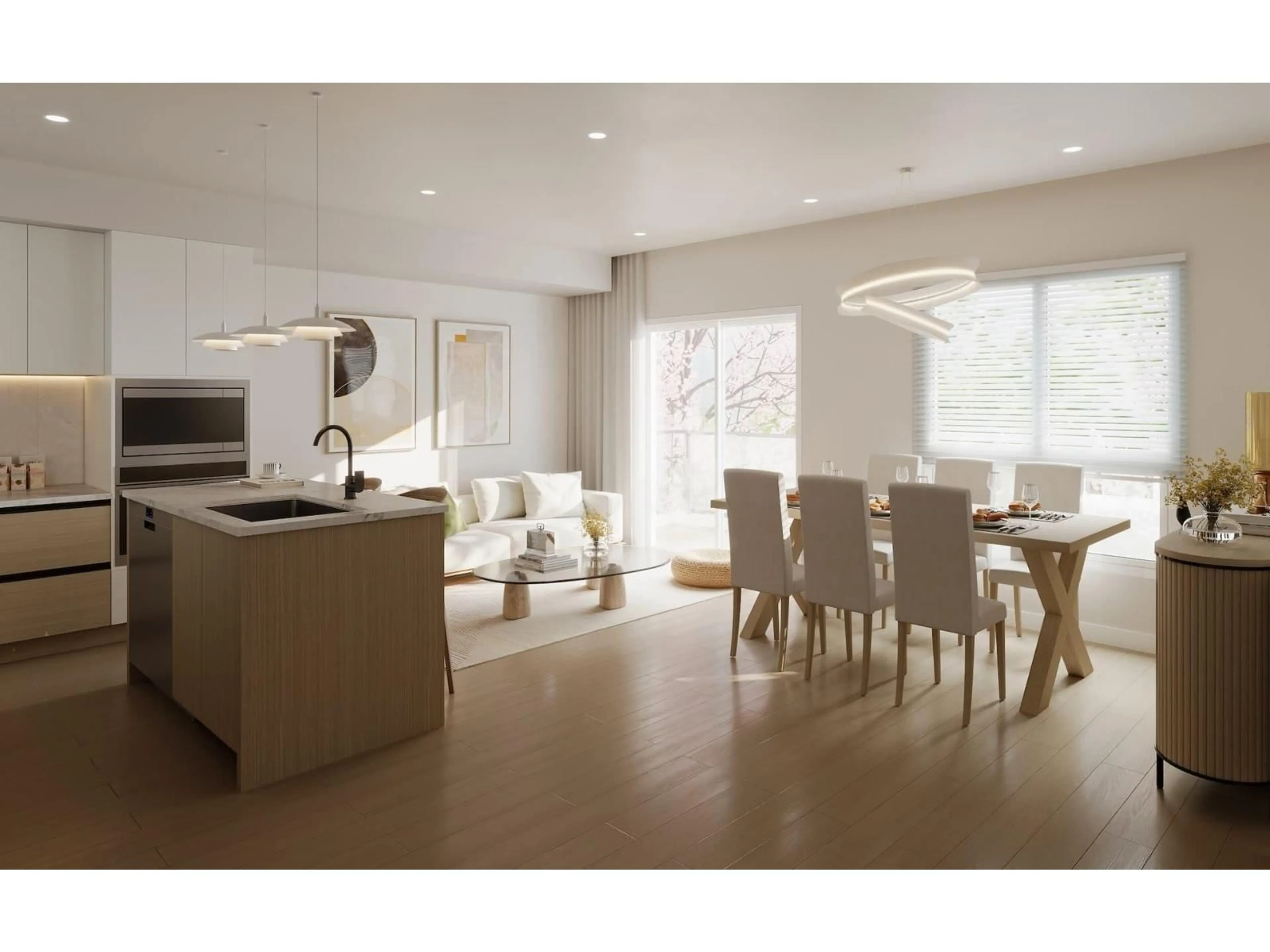 Open concept kitchen, unknown for 404 - 20675 EASTLEIGH CRESCENT, Langley British Columbia V3A4C3