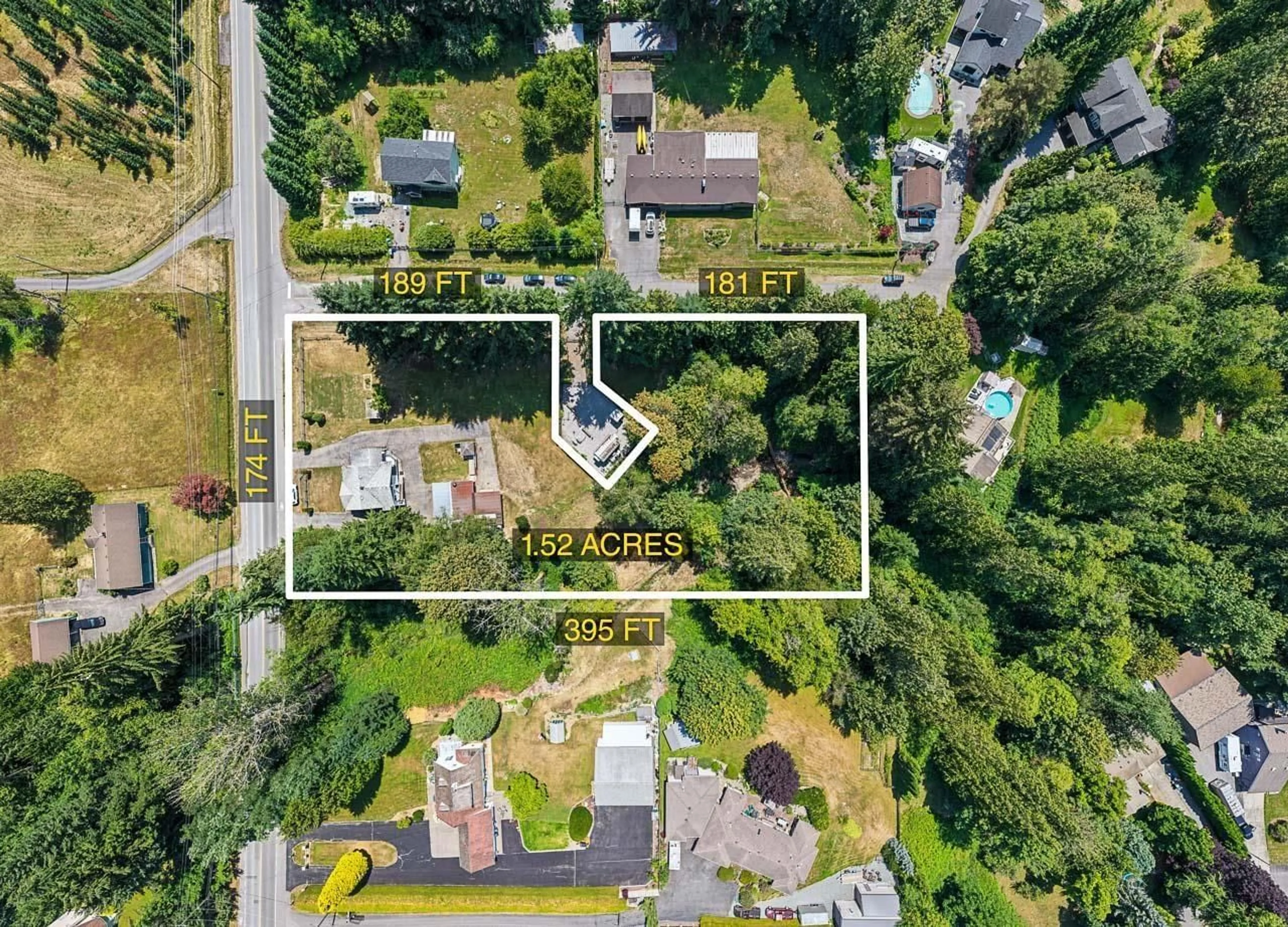 A pic from outside/outdoor area/front of a property/back of a property/a pic from drone, street for 4821 248 STREET, Langley British Columbia V4W1C8