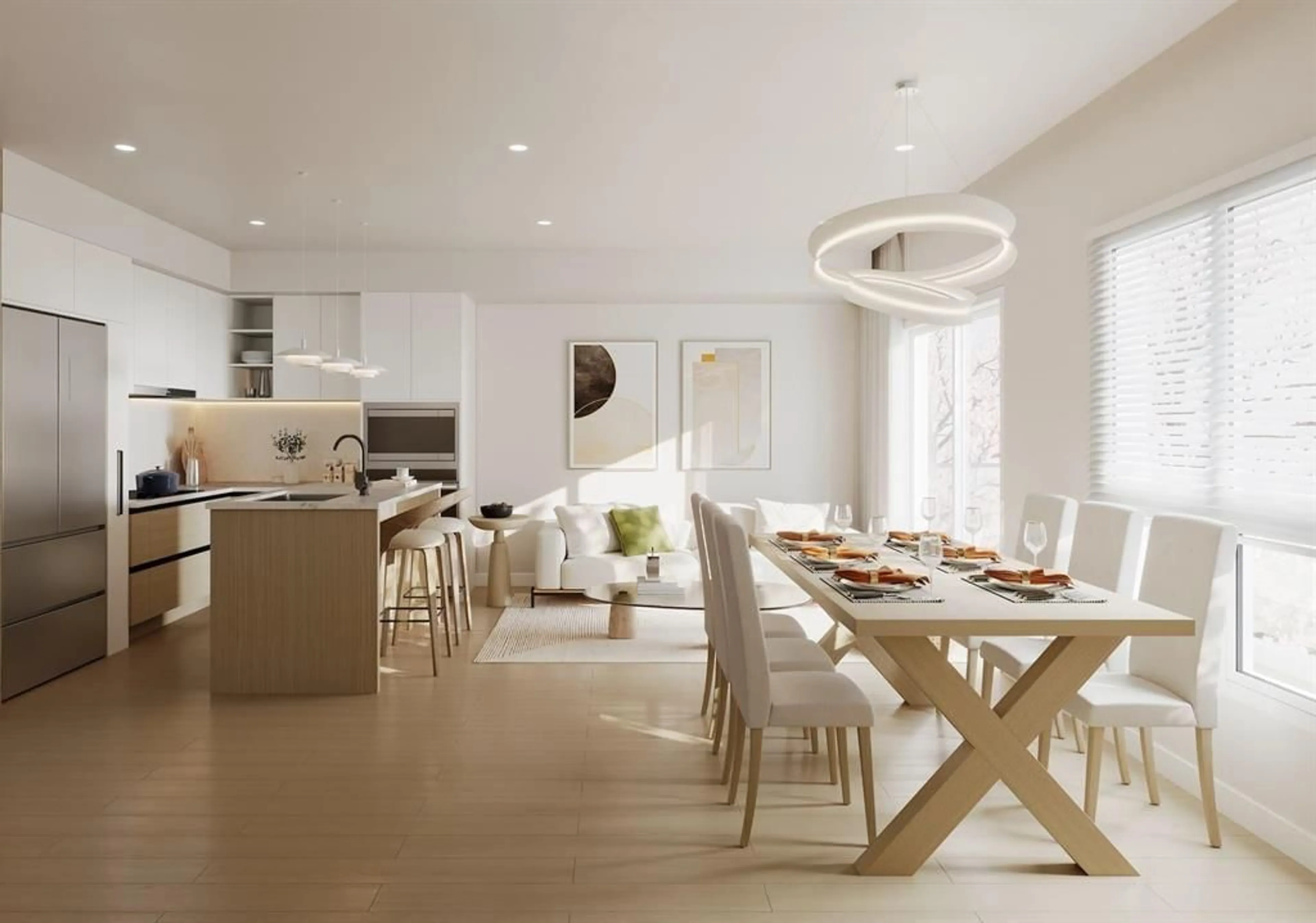 Open concept kitchen, unknown for 406 - 20675 EASTLEIGH CRESCENT, Langley British Columbia V3A4C3