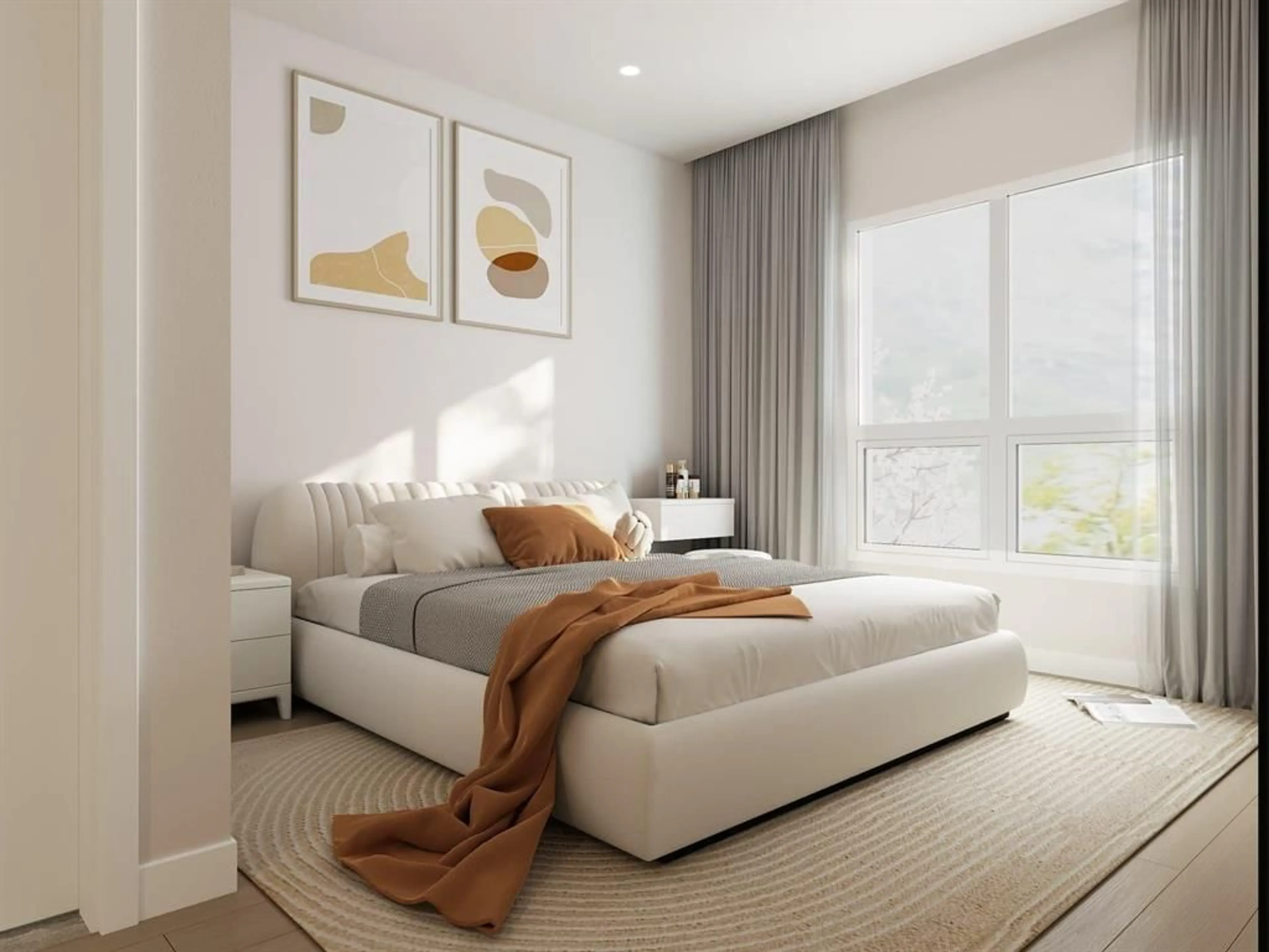 Bedroom with bed, unknown for 504 - 20675 EASTLEIGH CRESCENT, Langley British Columbia V3A4C3