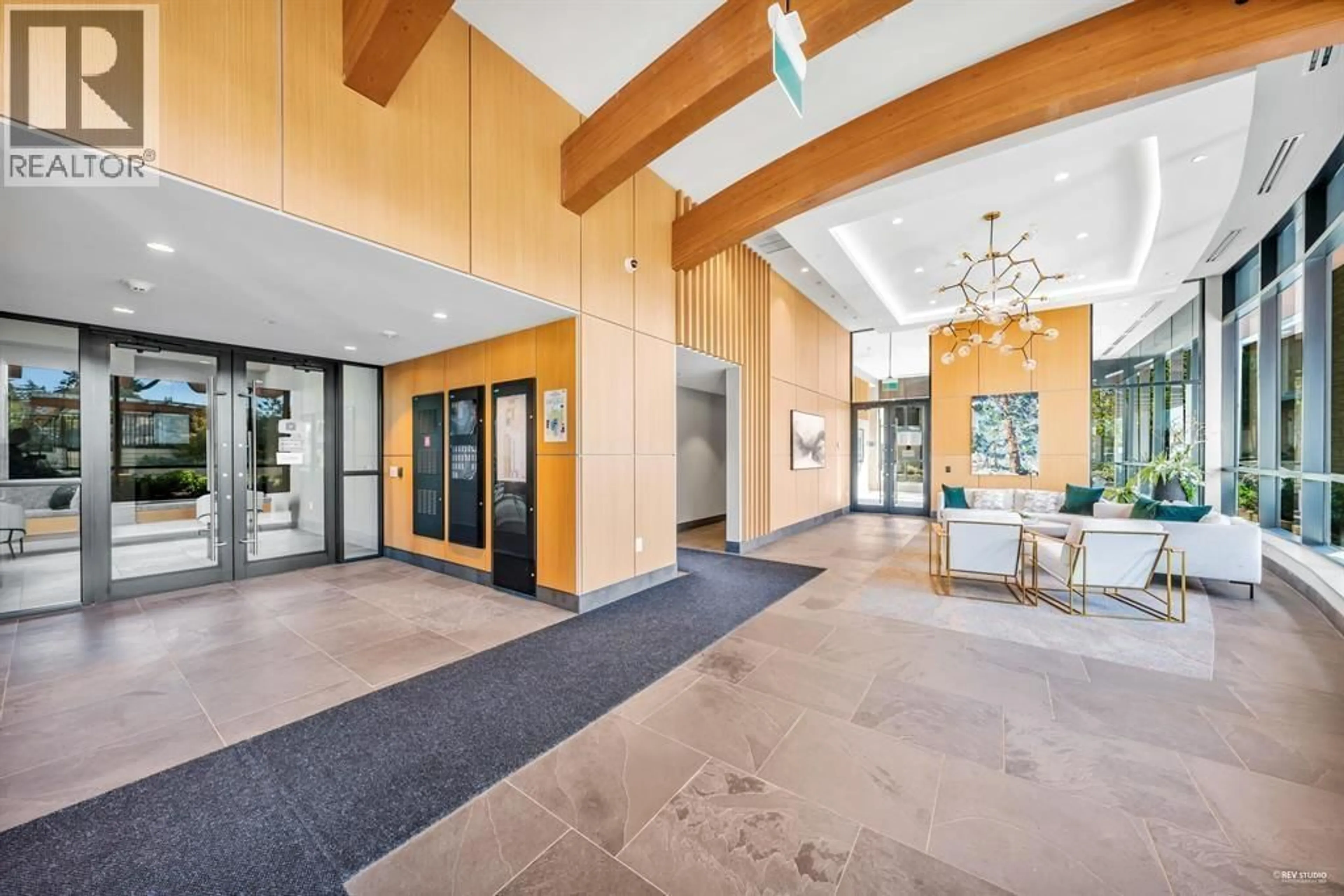 Indoor foyer for 1107 - 5410 SHORTCUT ROAD, Vancouver British Columbia V6T0C8
