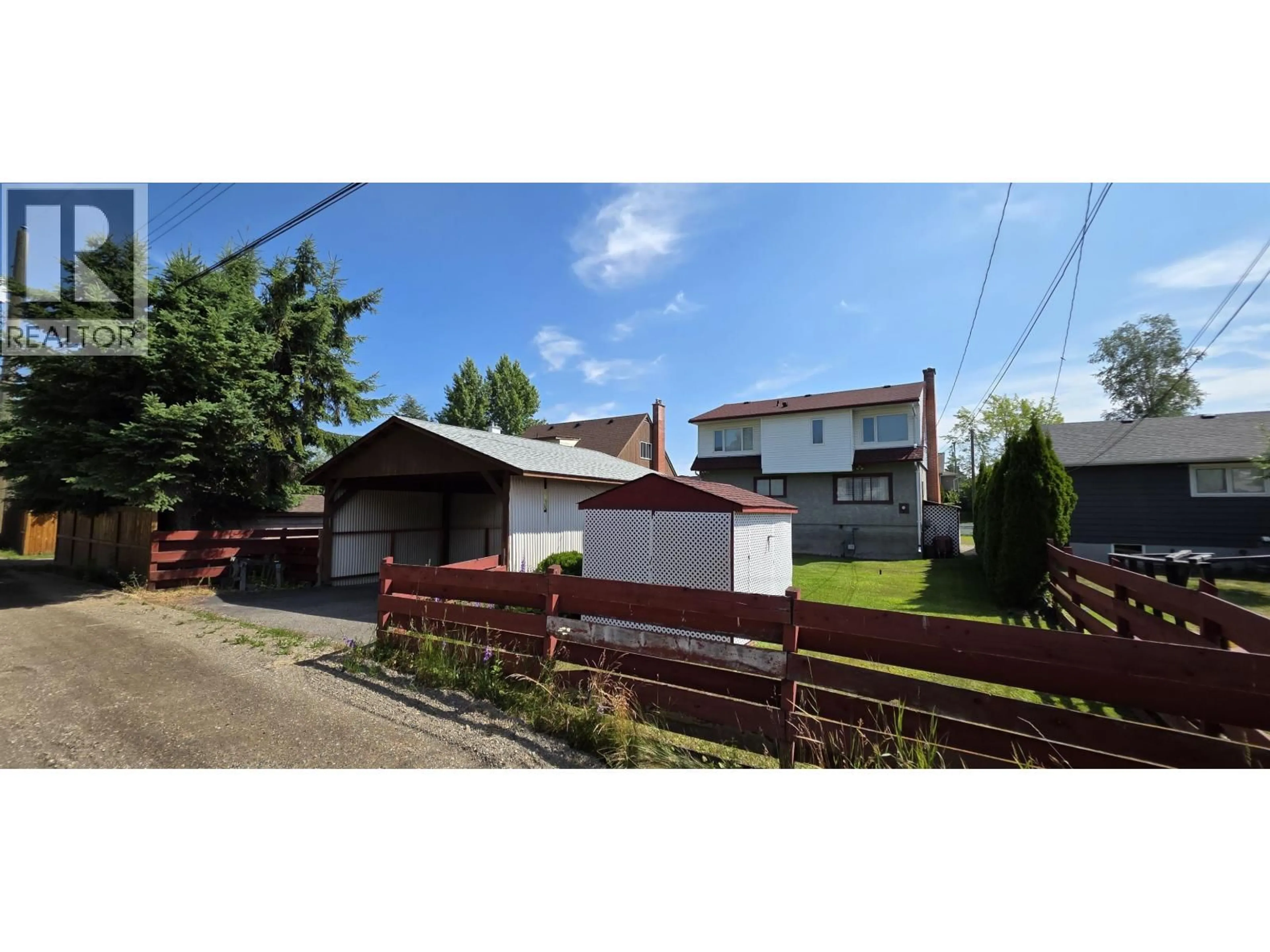 A pic from outside/outdoor area/front of a property/back of a property/a pic from drone, street for 1061 IRWIN STREET, Prince George British Columbia V2M2Y1