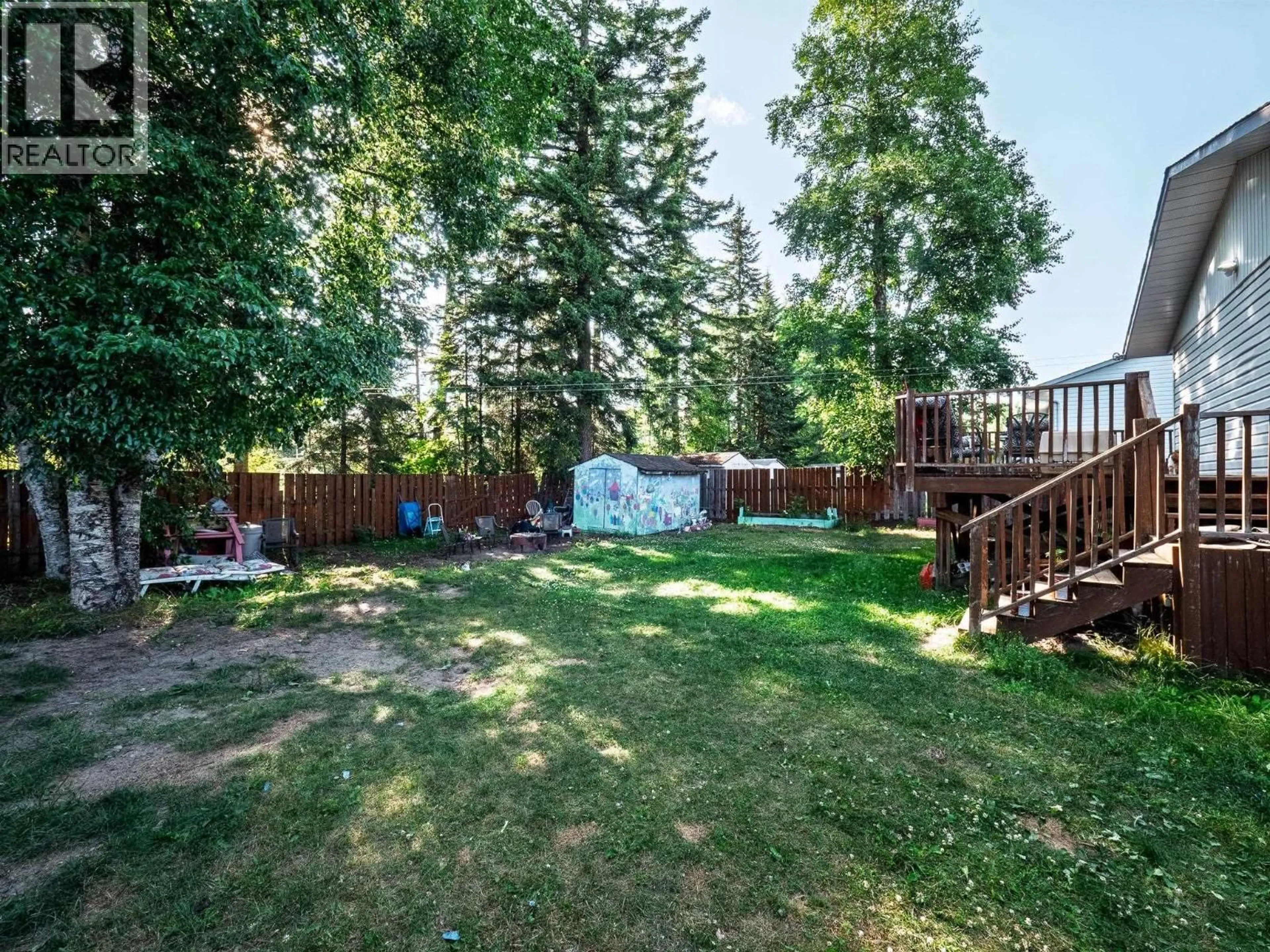 Patio, forest/trees view for 6389 DRIFTWOOD ROAD, Prince George British Columbia V2K5B3