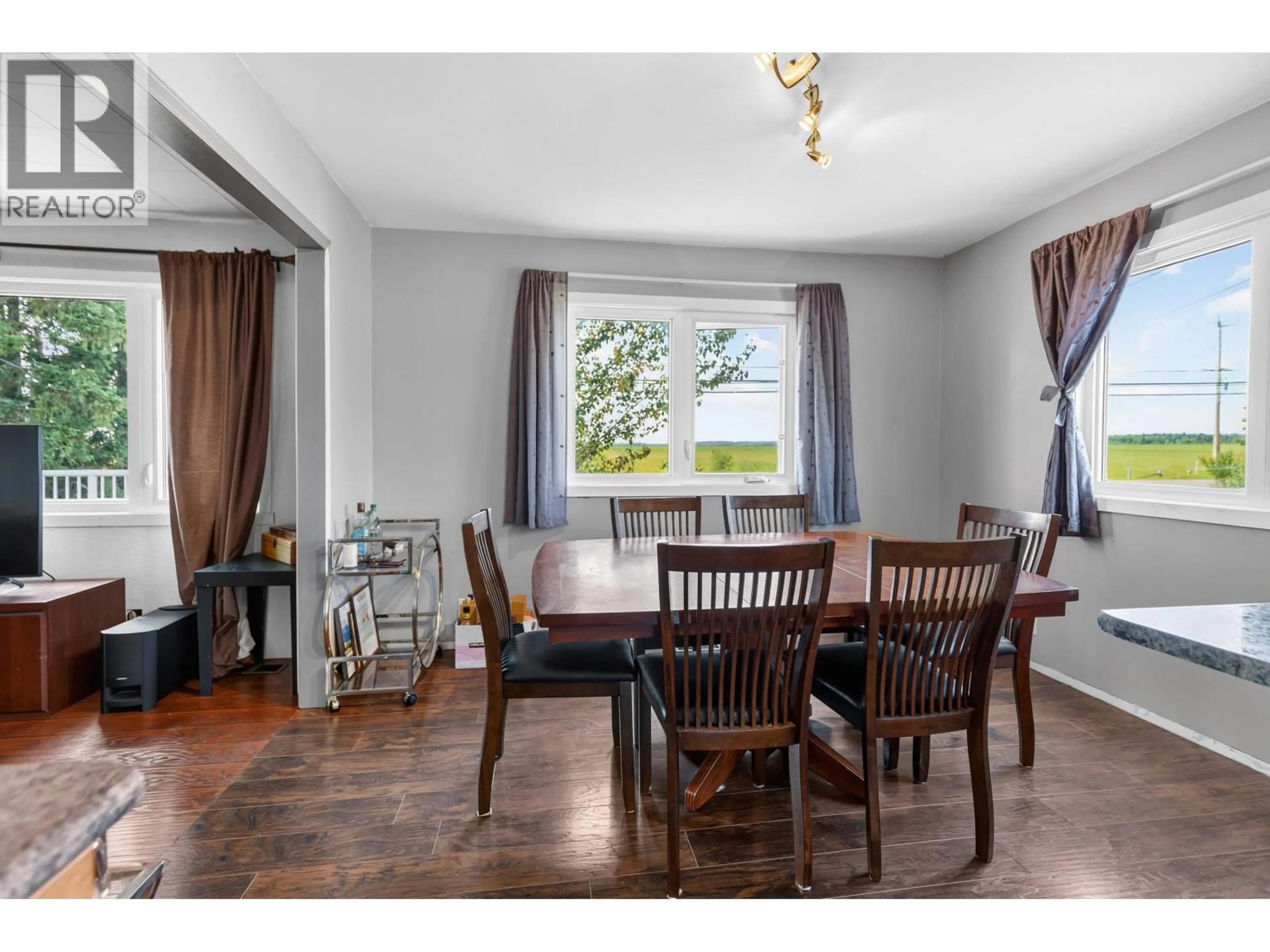 Dining room, wood/laminate floor for 3314 BLACKBURN ROAD, Prince George British Columbia V2N6C1
