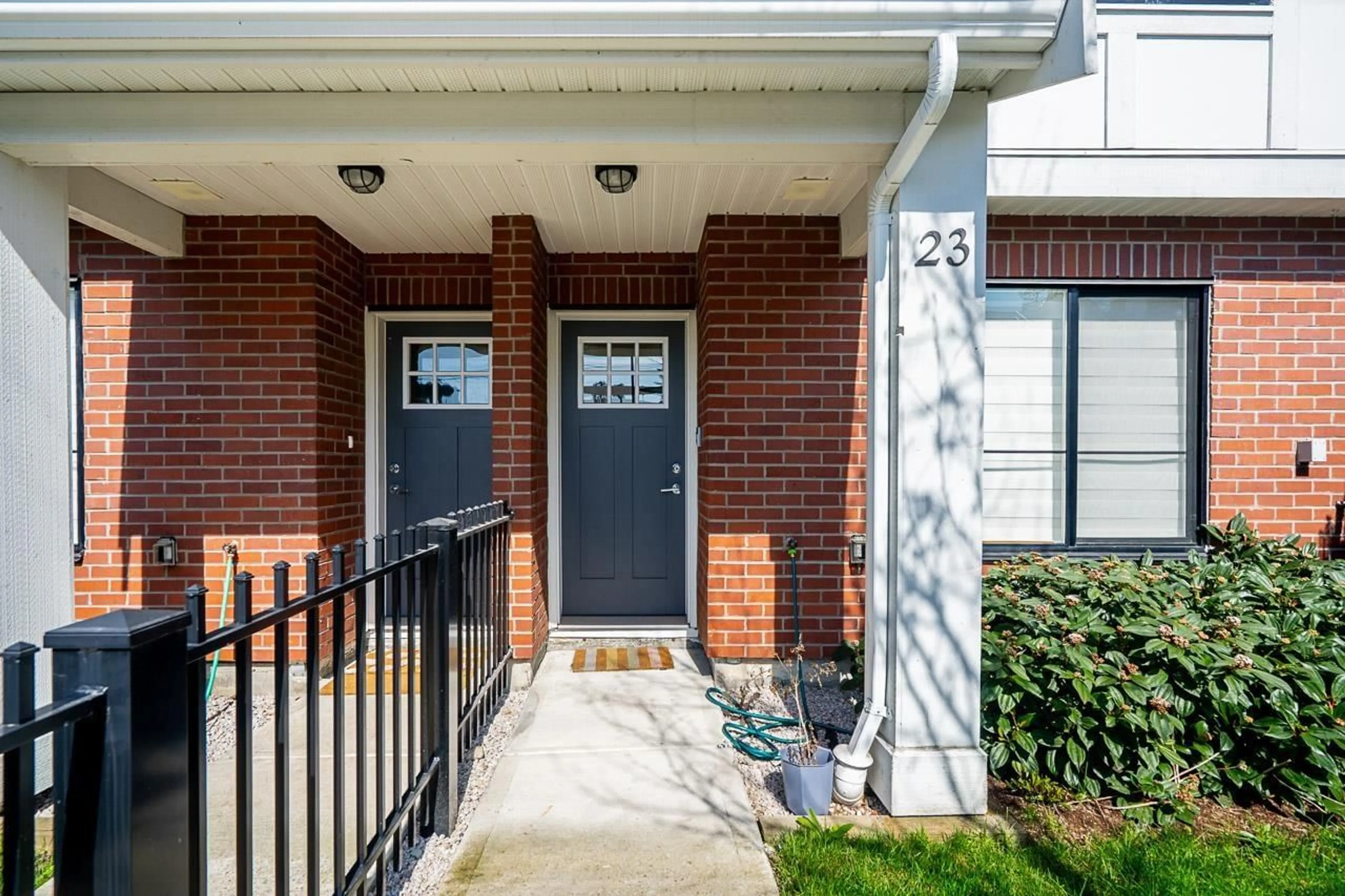 Home with brick exterior material, street for 23 - 11556 72A AVENUE, Delta British Columbia V4C1A9