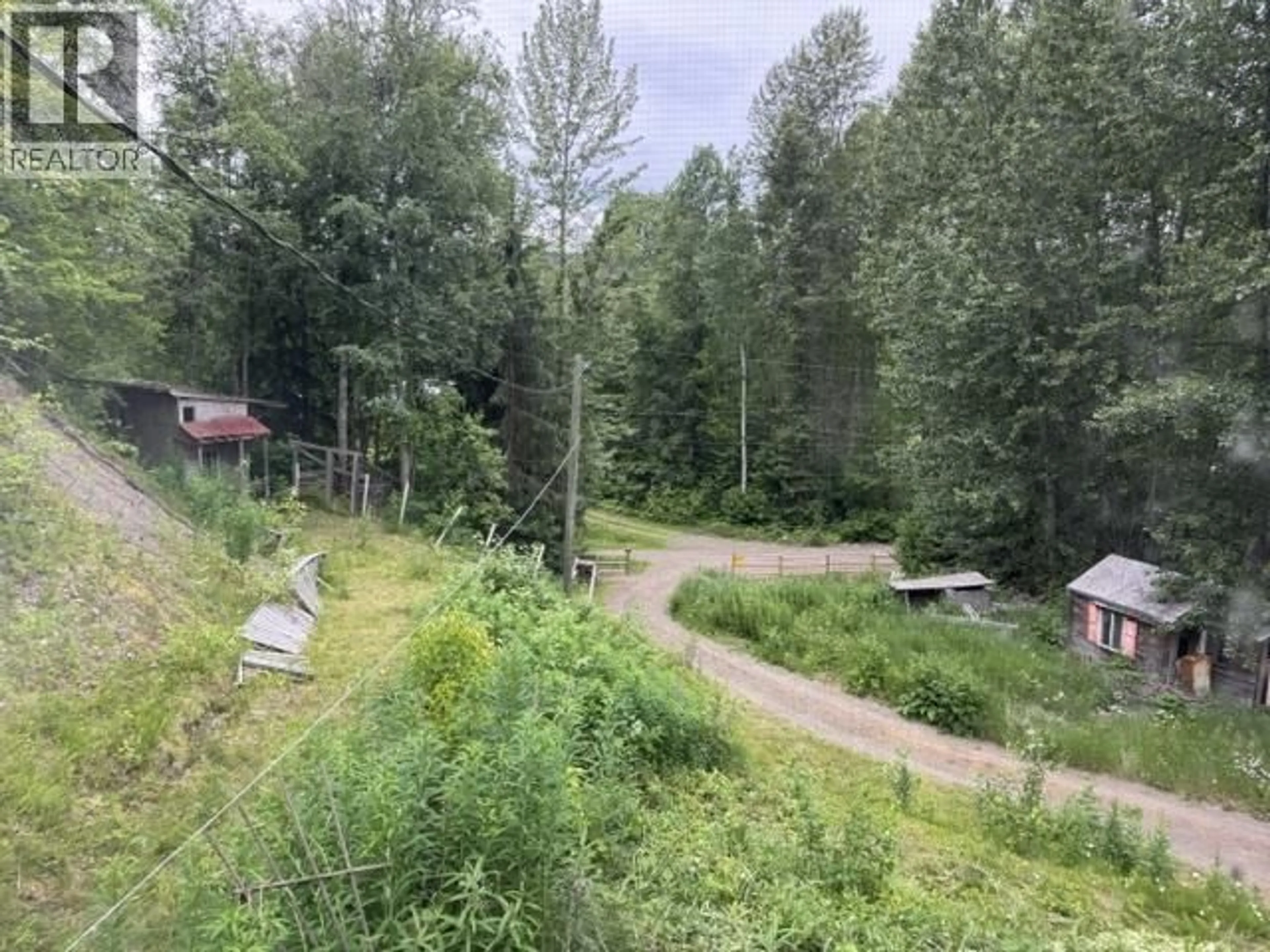 A pic from outside/outdoor area/front of a property/back of a property/a pic from drone, forest/trees view for 29 CHAPPEL ROAD, Hazelton British Columbia V0J2J1