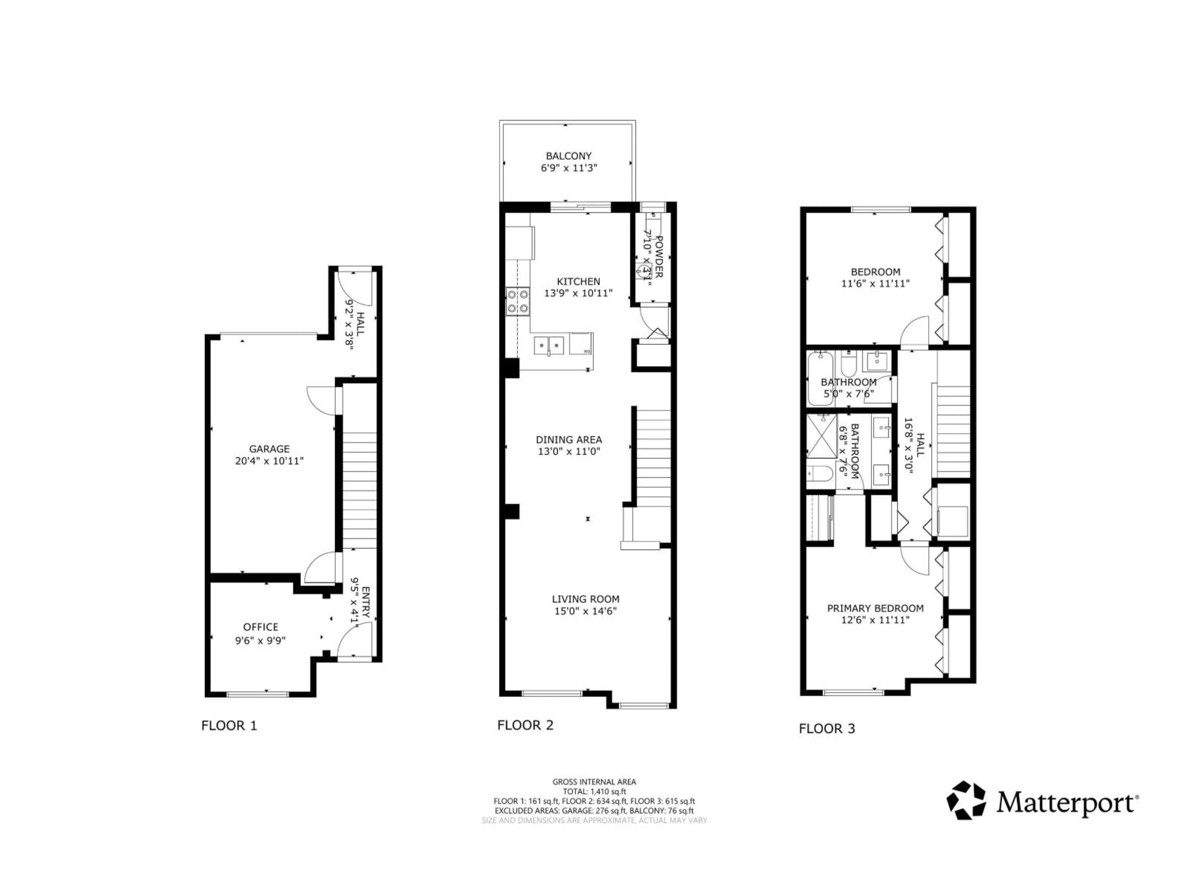 Floor plan for 64 - 8355 164 STREET, Surrey British Columbia V4N1E3