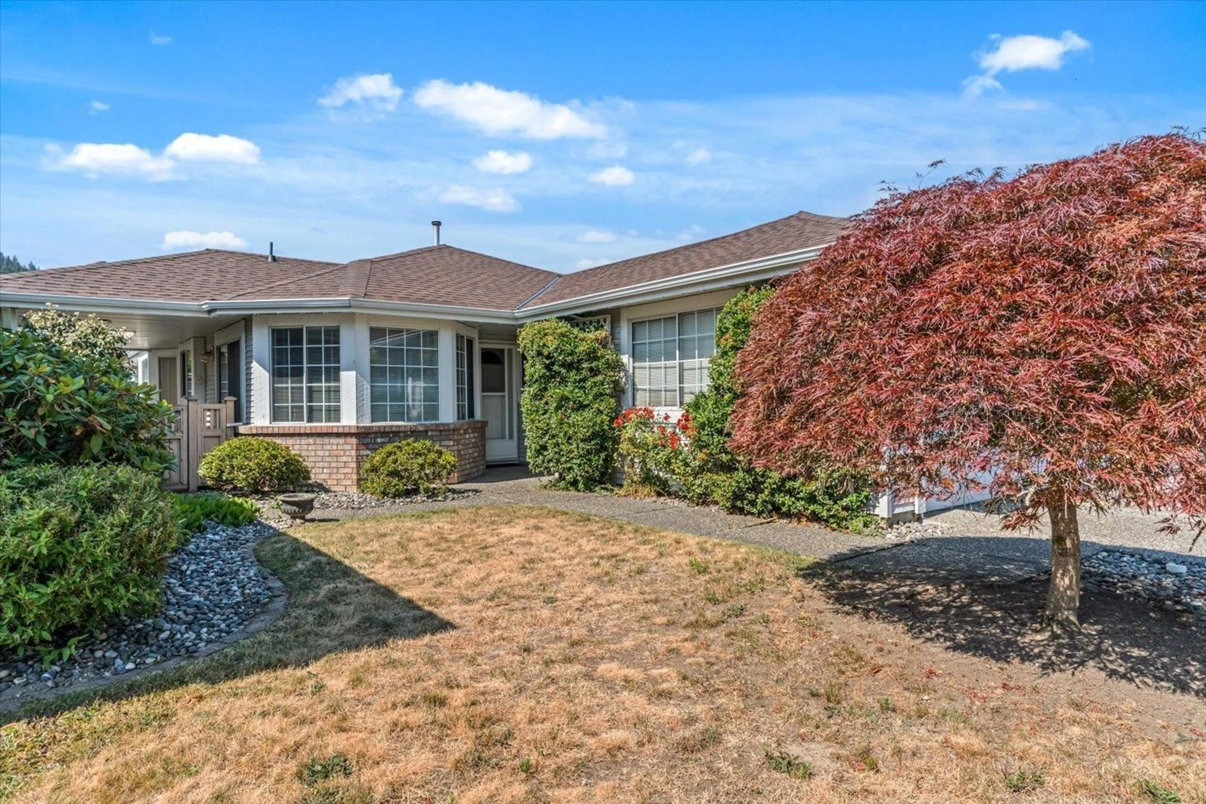 Home with vinyl exterior material, street for 91 - 6001 PROMONTORY ROAD, Chilliwack British Columbia V2R3E3