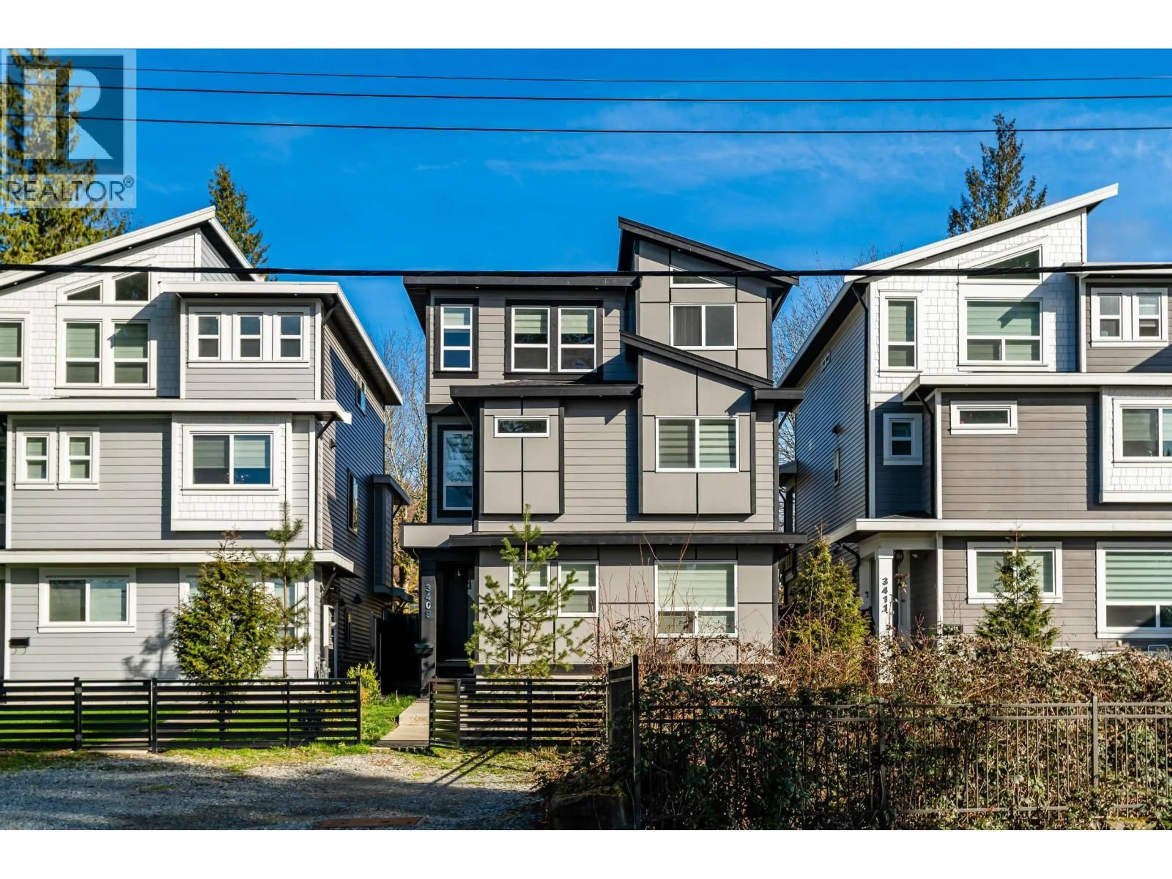 Home with vinyl exterior material, street for 3409 VICTORIA DRIVE, Coquitlam British Columbia V3B2V5