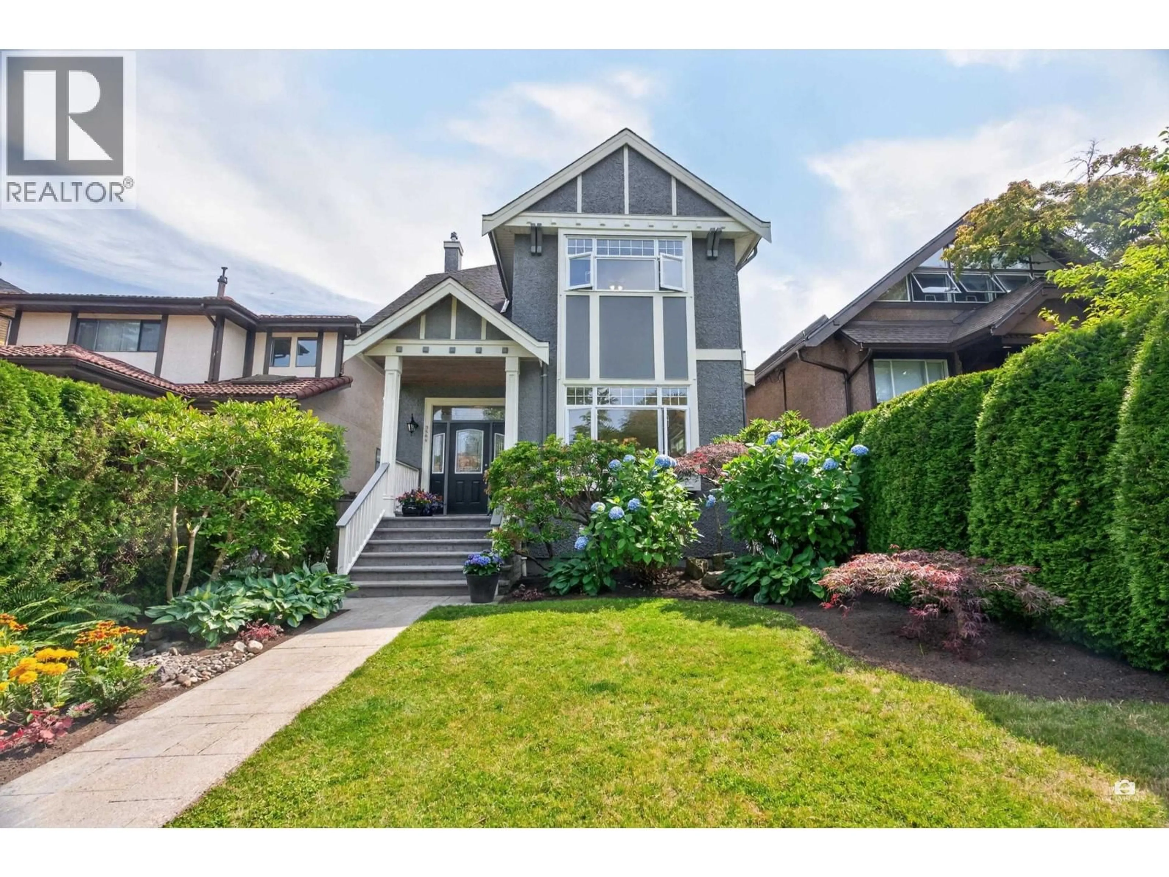Home with vinyl exterior material, street for 3566 23RD AVENUE, Vancouver British Columbia V6S1K5