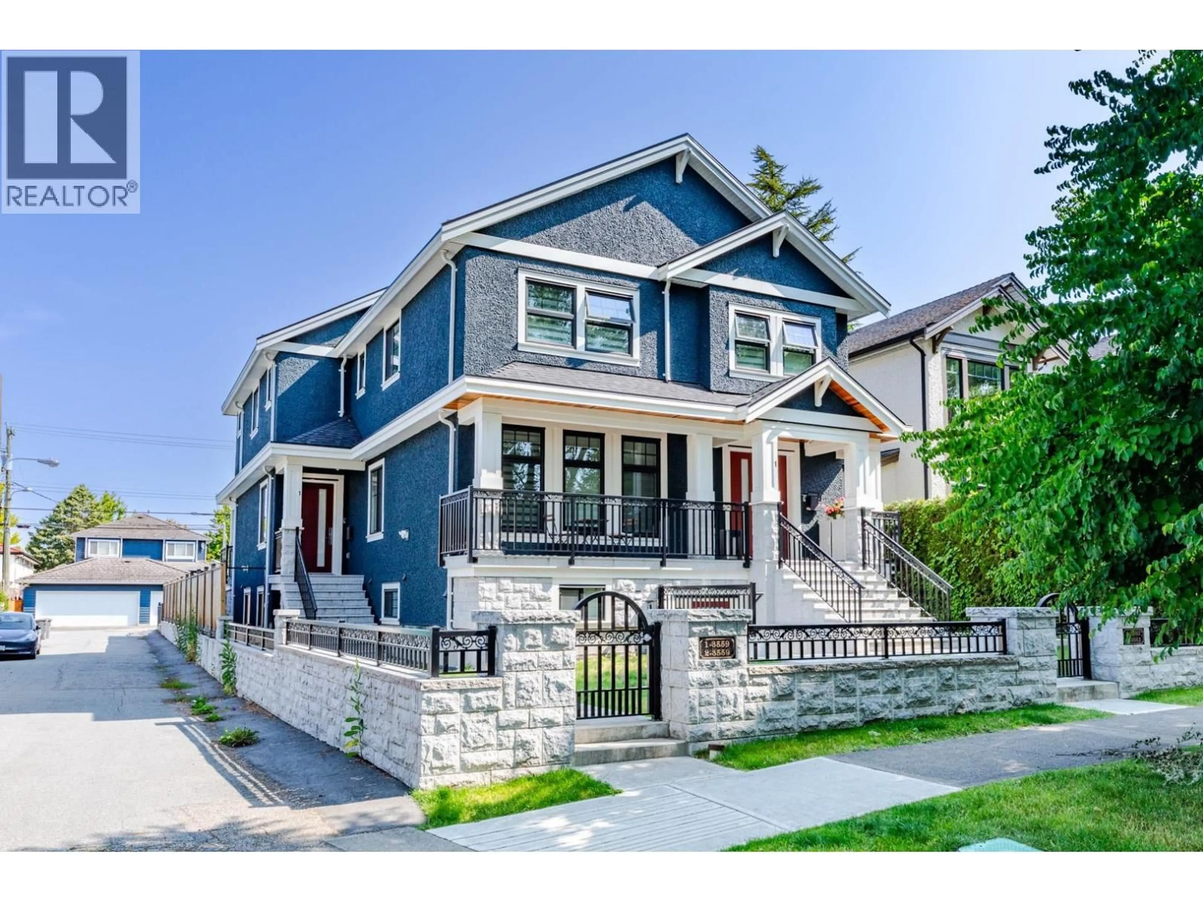 Home with brick exterior material, street for 3559 48TH AVENUE, Vancouver British Columbia V5S1H7