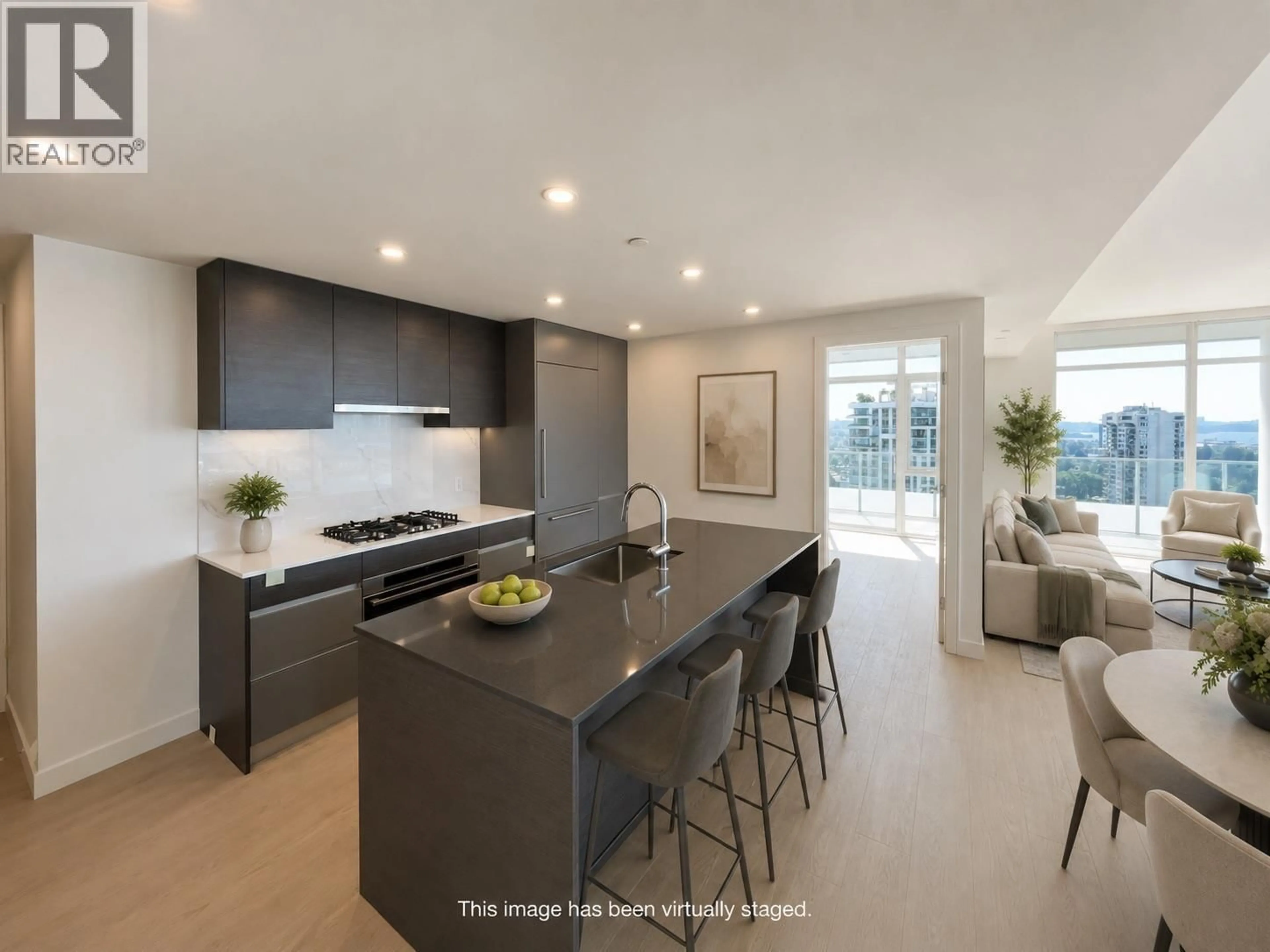 Open concept kitchen, unknown for 2204 - 200 KLAHANIE COURT, West Vancouver British Columbia V3H5K7