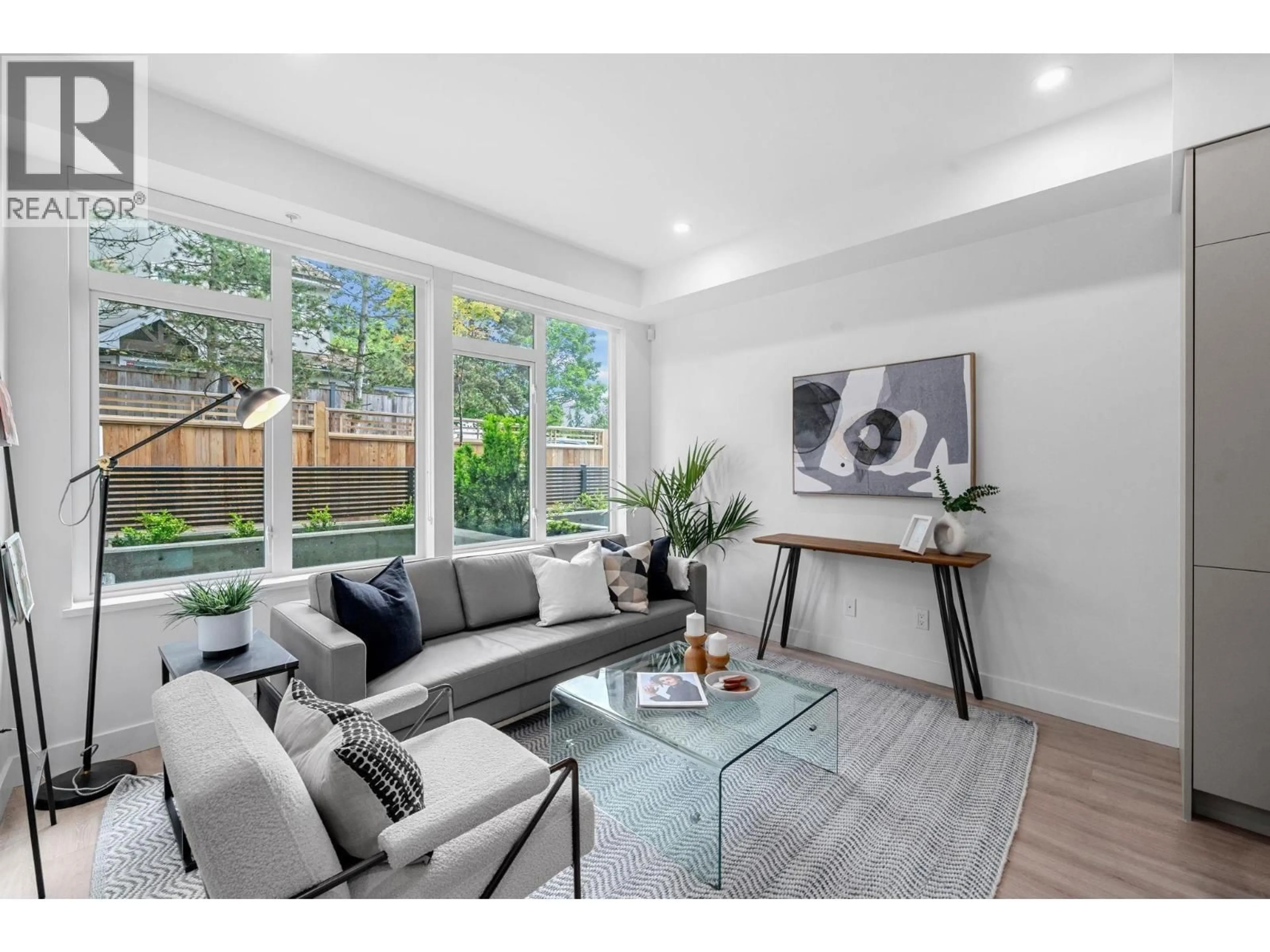 Living room with furniture, unknown for 111 - 7161 17TH AVENUE, Burnaby British Columbia V3N0K1