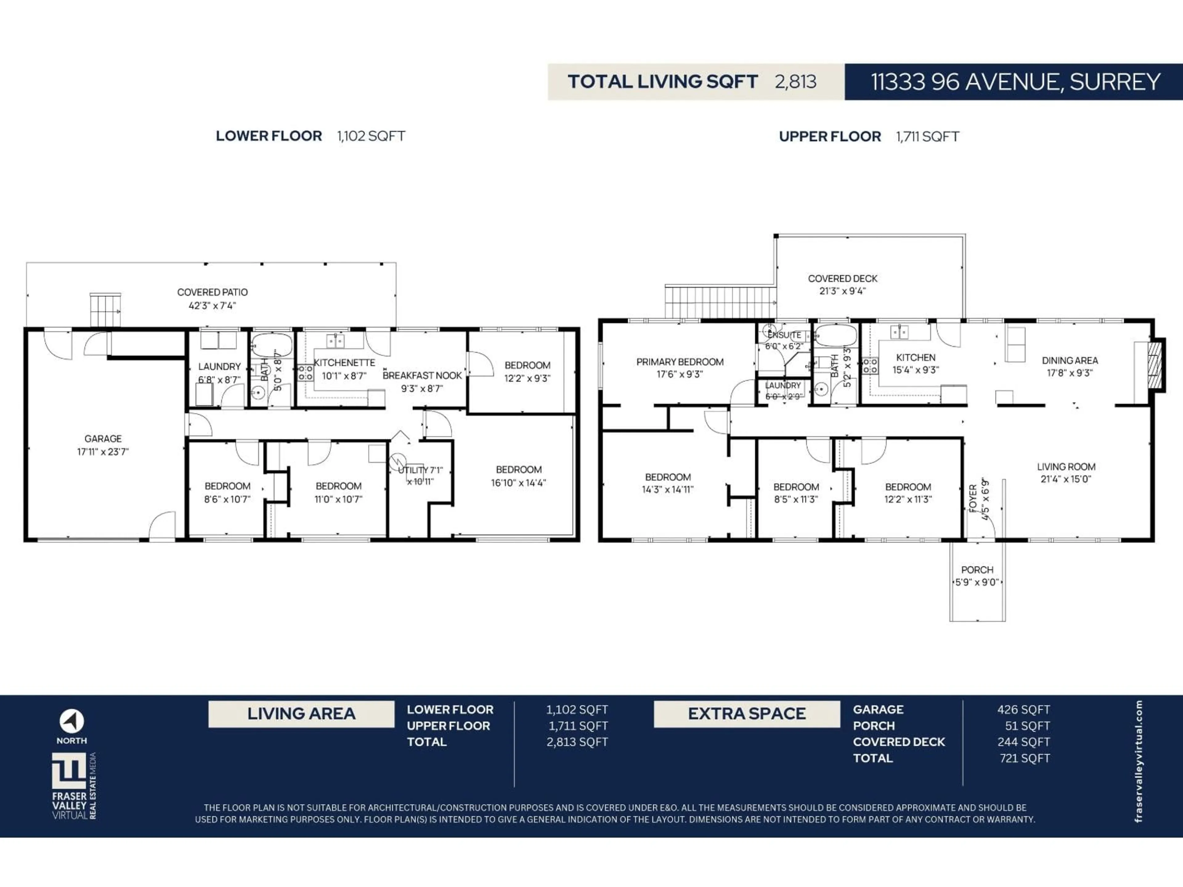 Floor plan for 11333 96 AVENUE, Surrey British Columbia V3V1V7