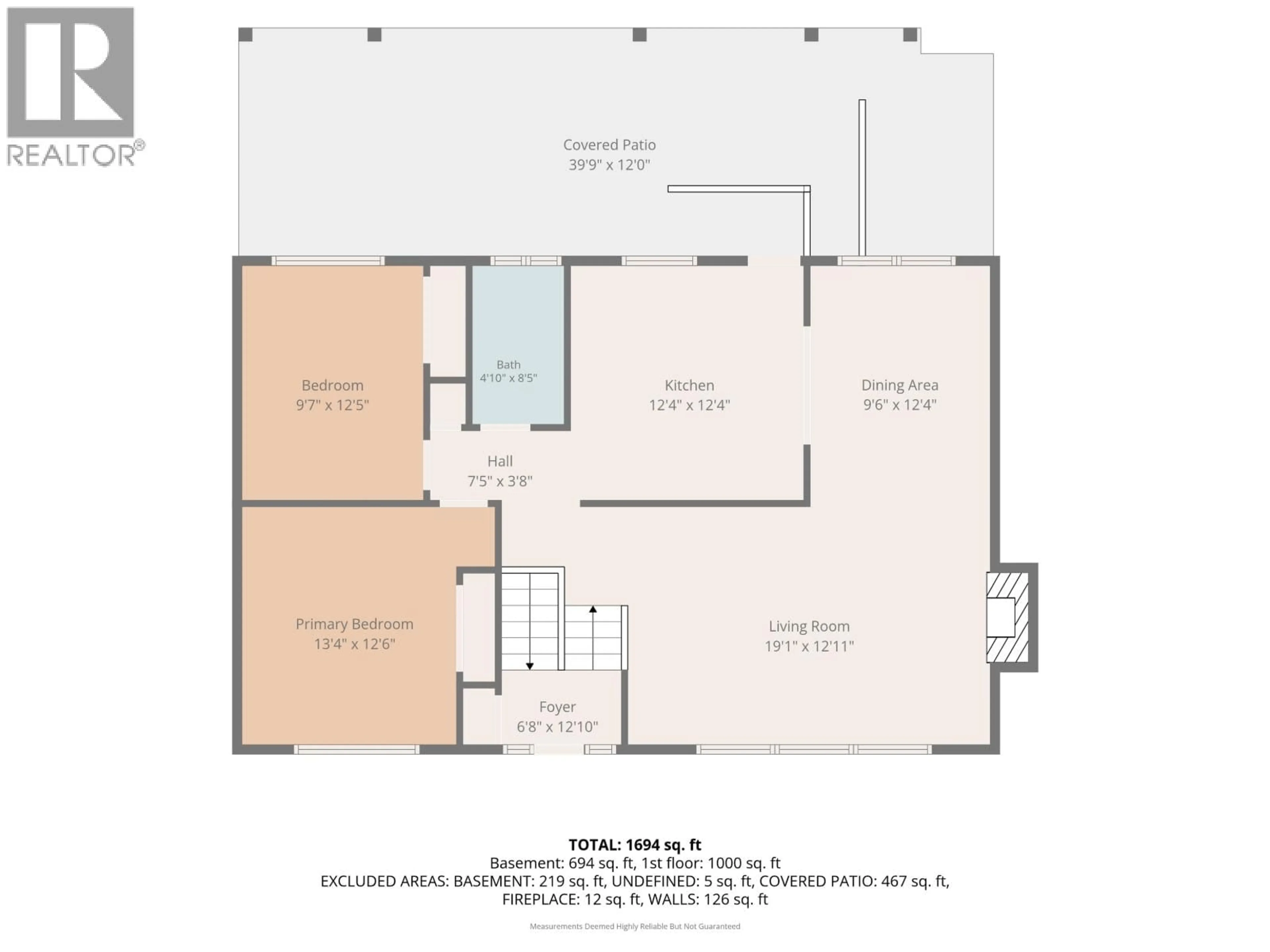 Floor plan for 225 NICHOLSON STREET, Prince George British Columbia V2M3H1