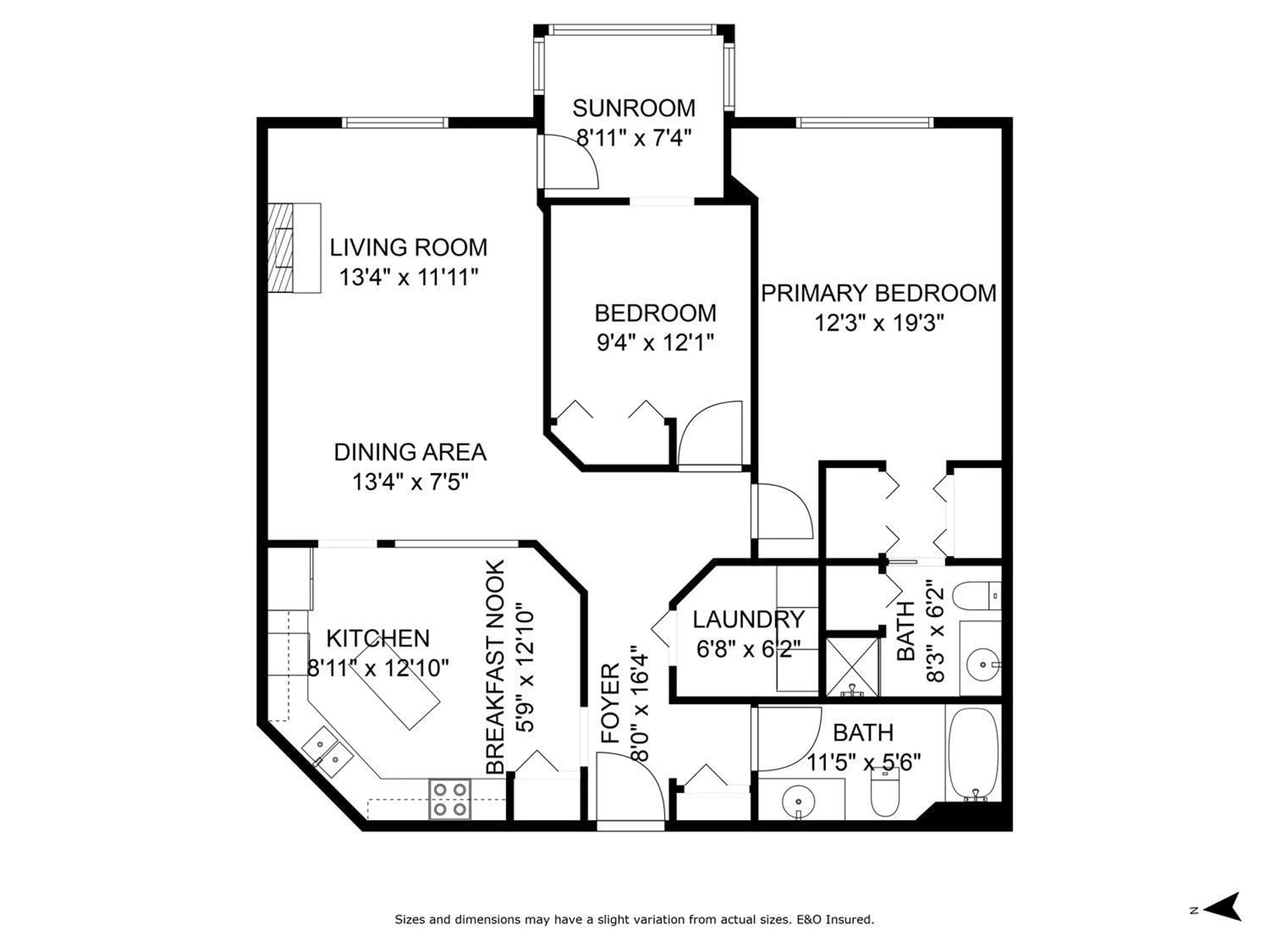 Floor plan for 306 - 45660 KNIGHT ROAD, Chilliwack British Columbia V2R2X4